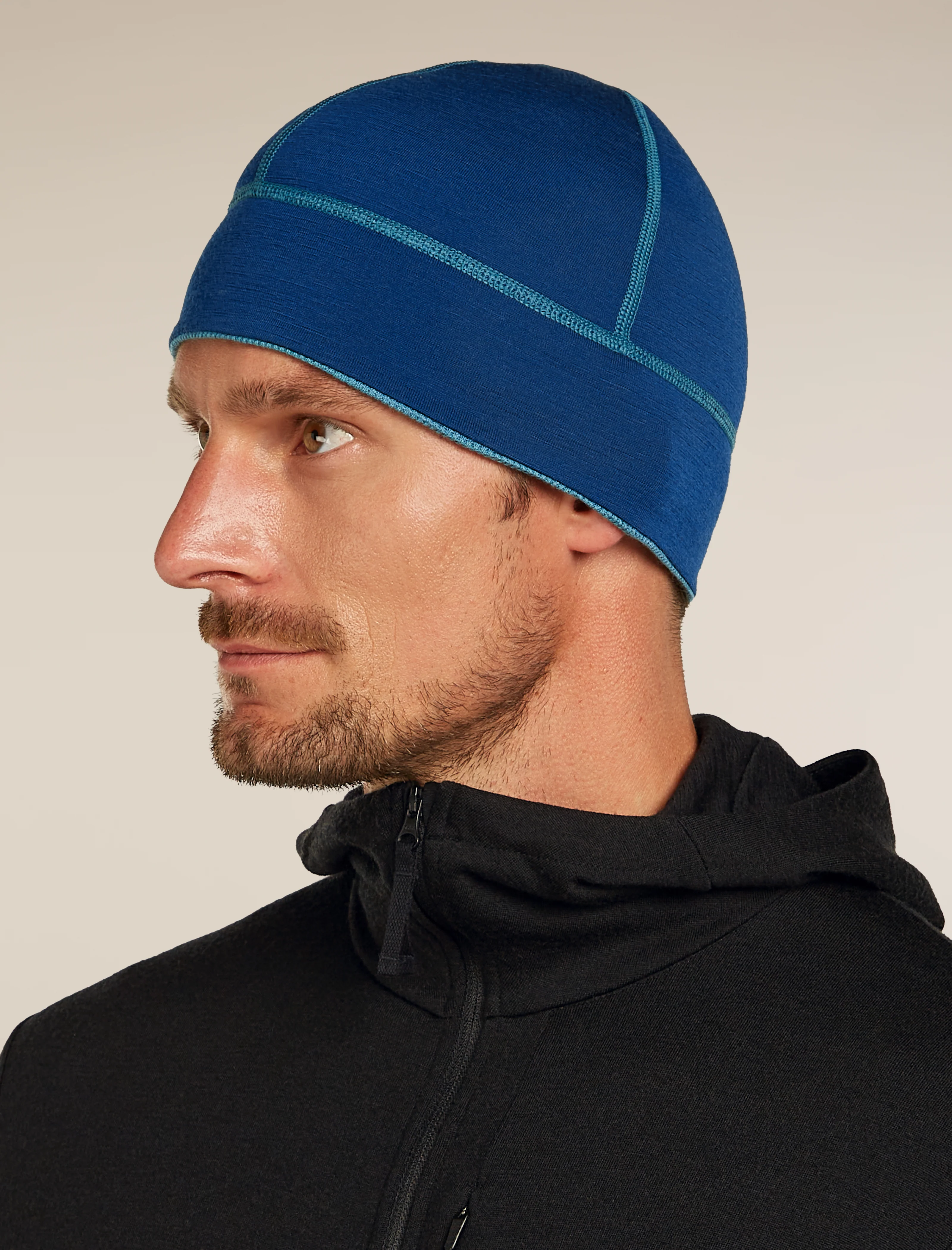 Unisex Merino 260 Waffle Knit Wander Reversible Beanie - Image 10
