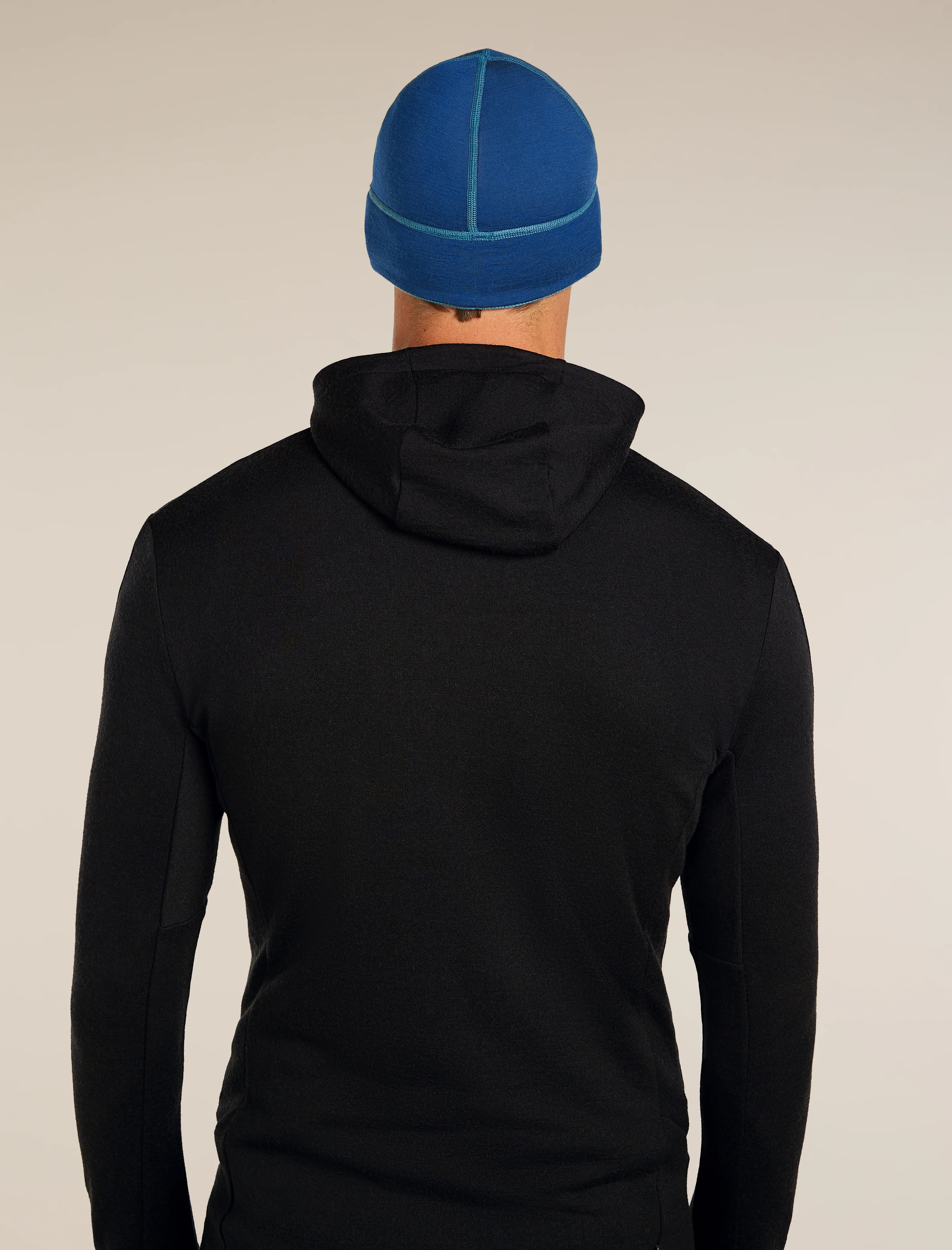 Unisex Merino 260 Waffle Knit Wander Reversible Beanie - Image 8