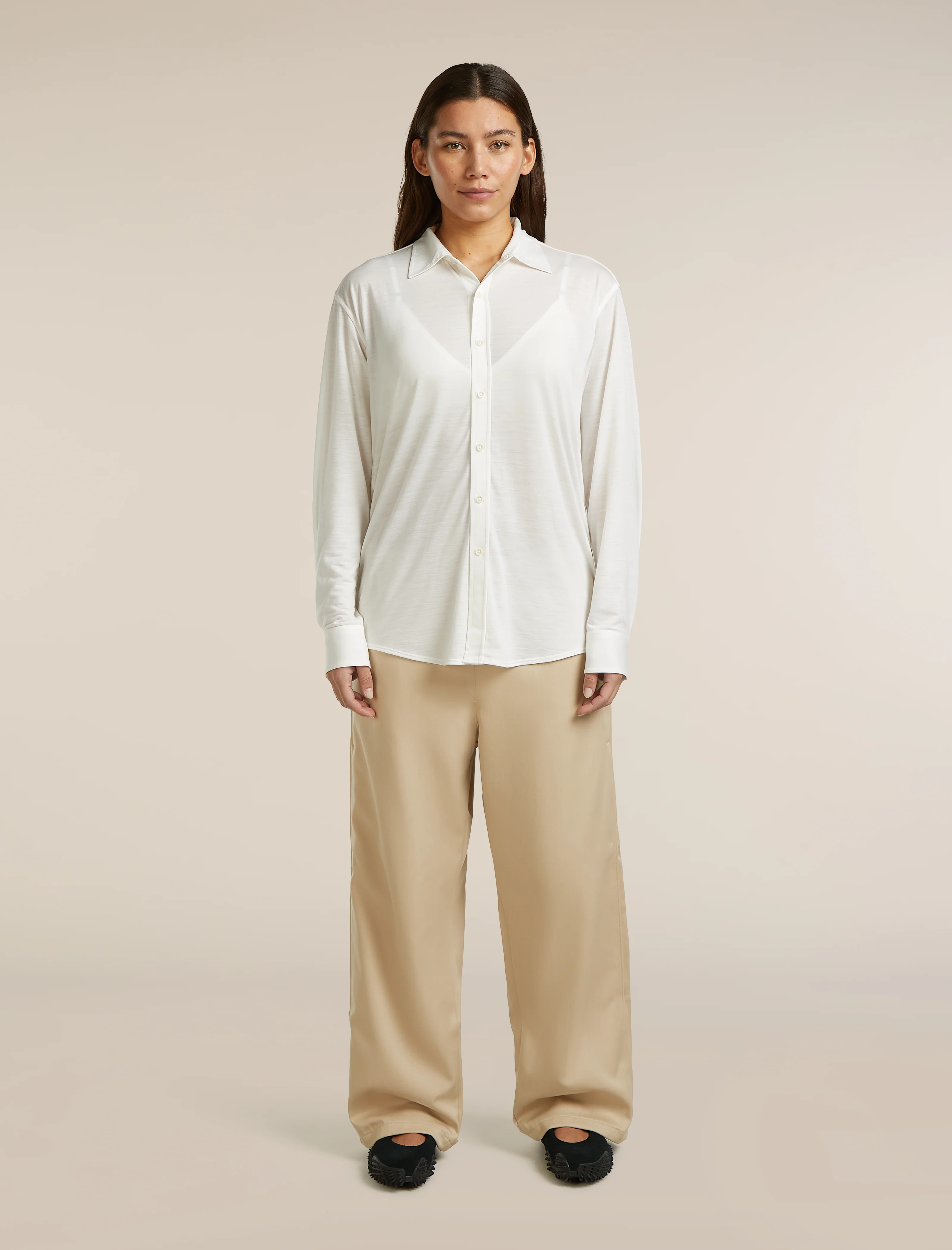 Unisex Merino Cotton Twill Adjustable Pants - Image 10