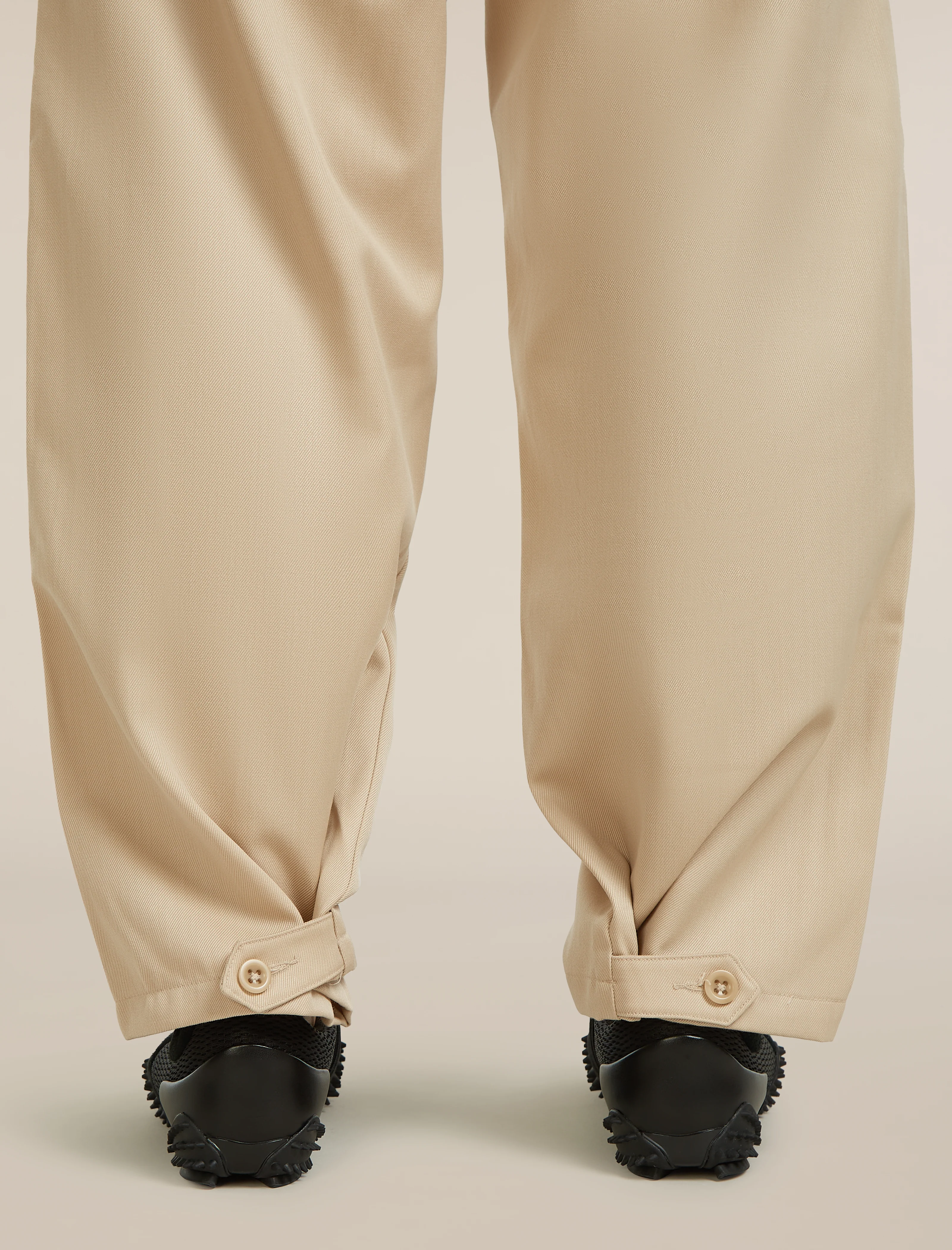 Unisex Merino Cotton Twill Adjustable Pants - Image 14