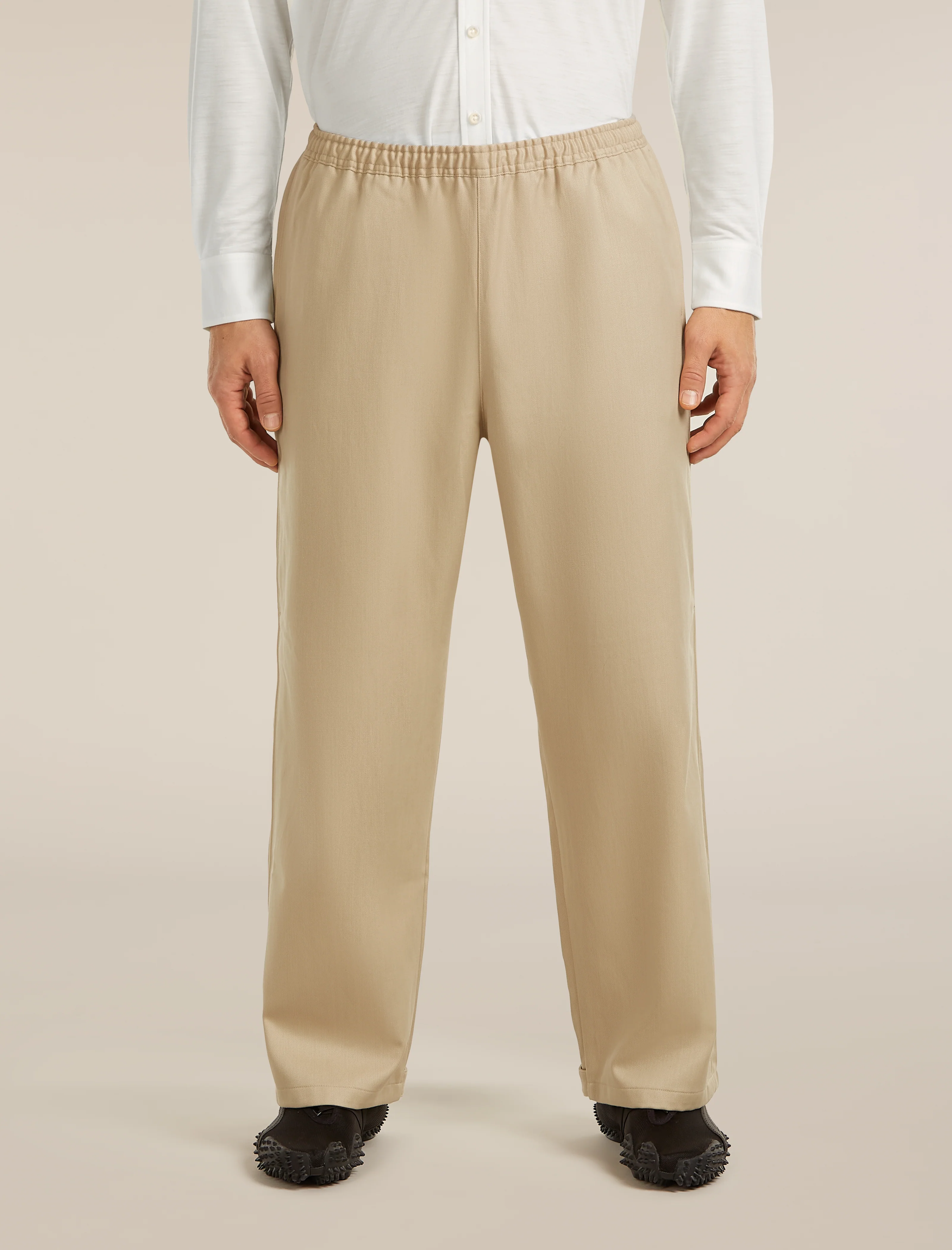 Unisex Merino Cotton Twill Adjustable Pants - Image 3