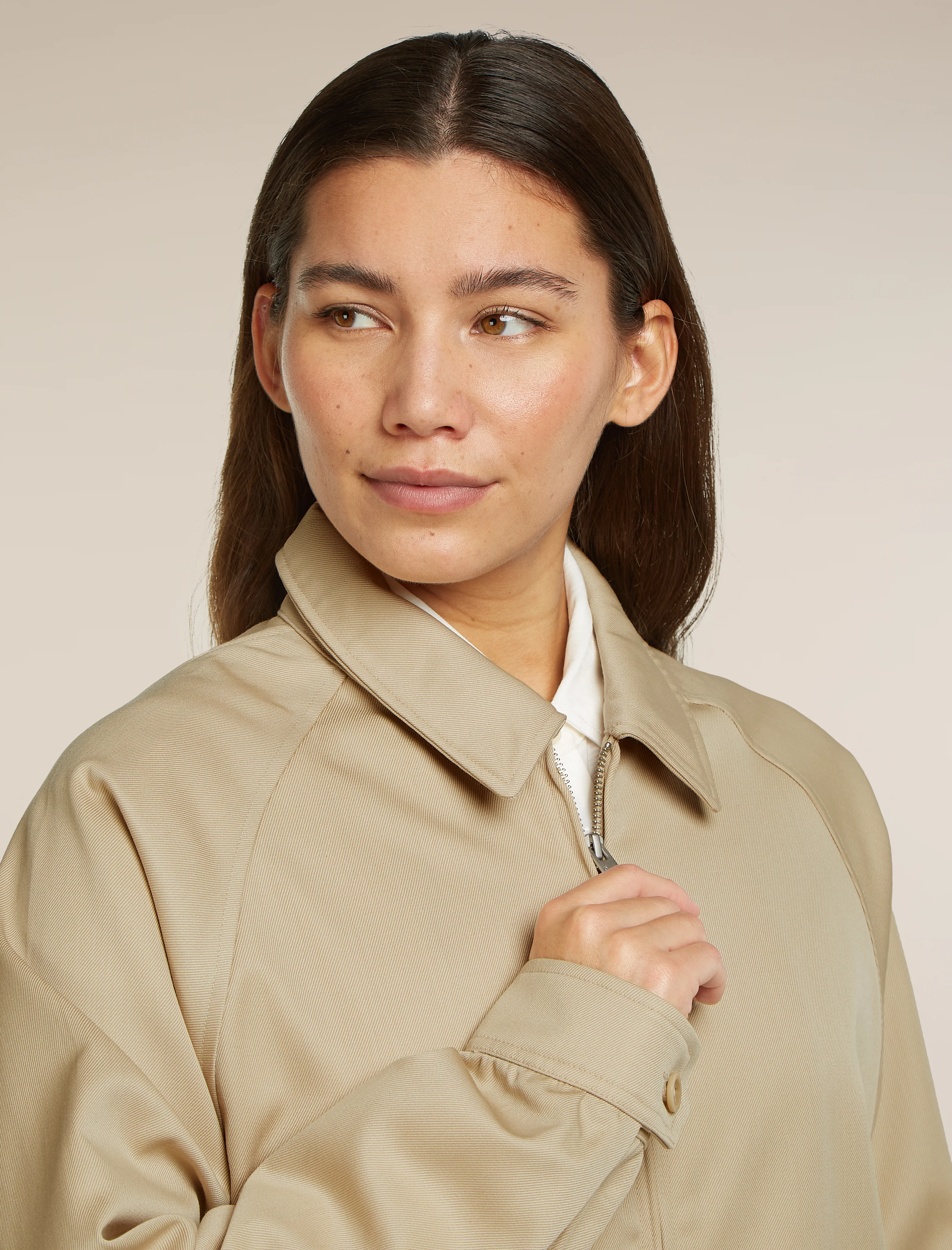 Unisex Merino Cotton Twill Shirt Jacket - Image 15