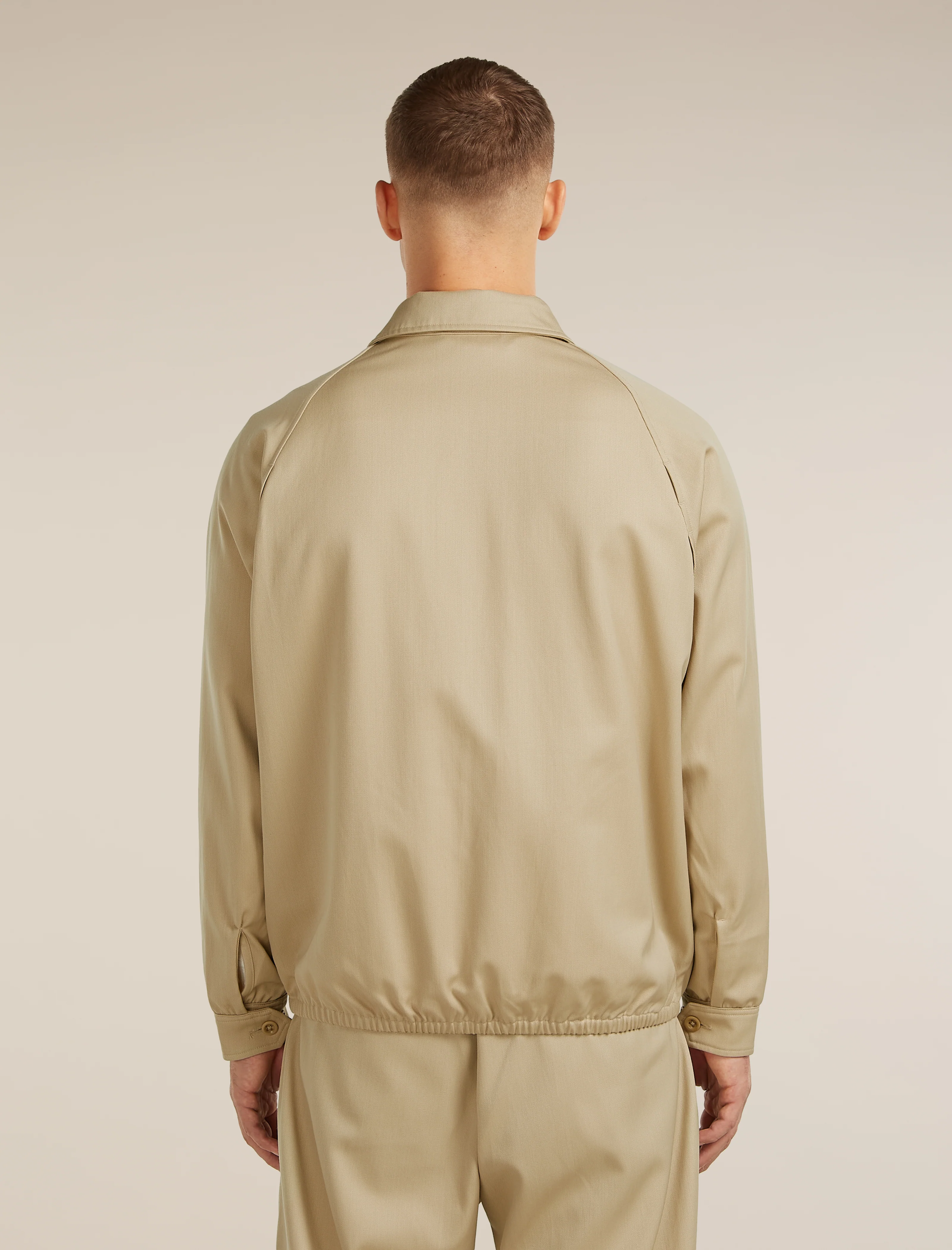 Unisex Merino Cotton Twill Shirt Jacket - Image 5