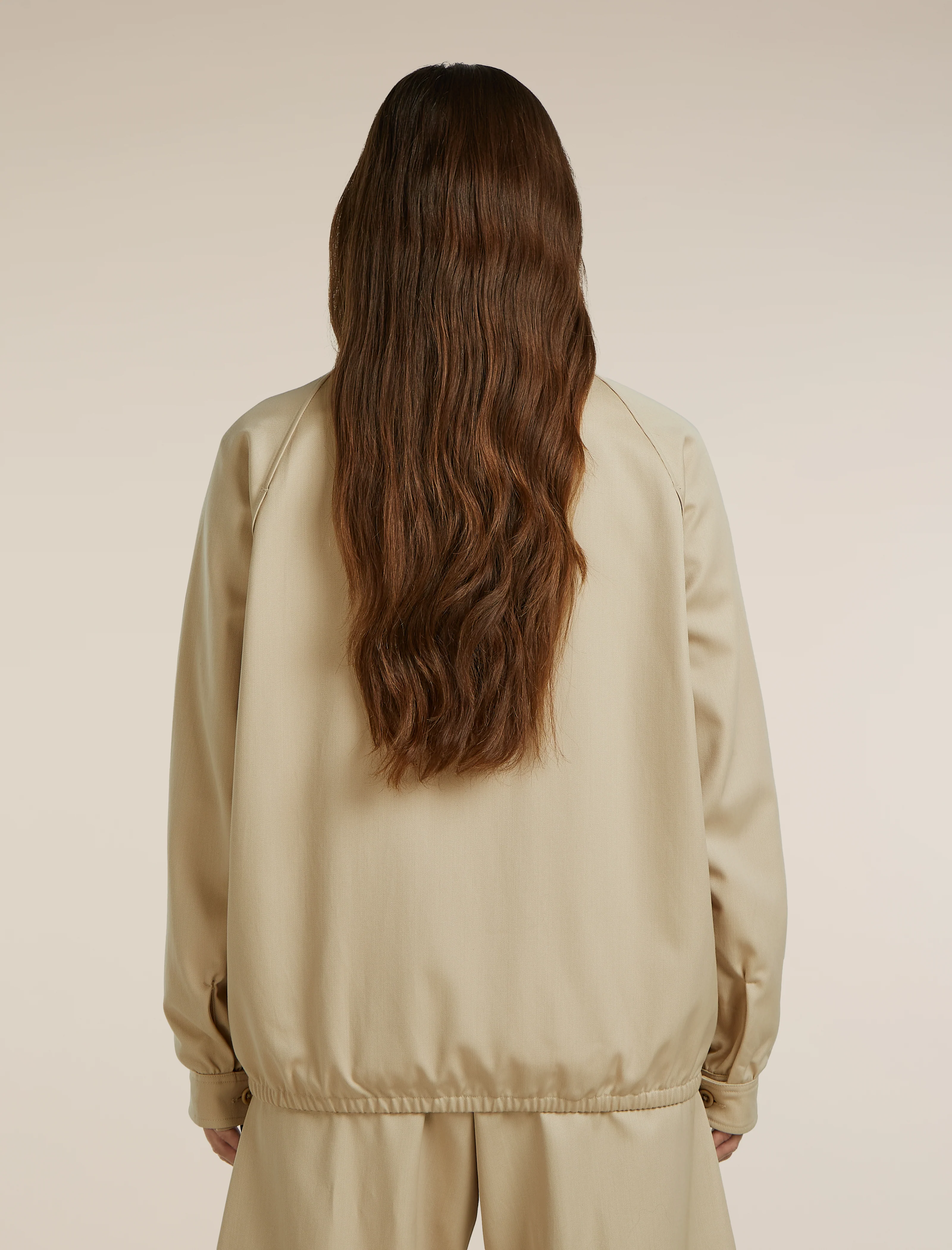 Unisex Merino Cotton Twill Shirt Jacket - Image 6