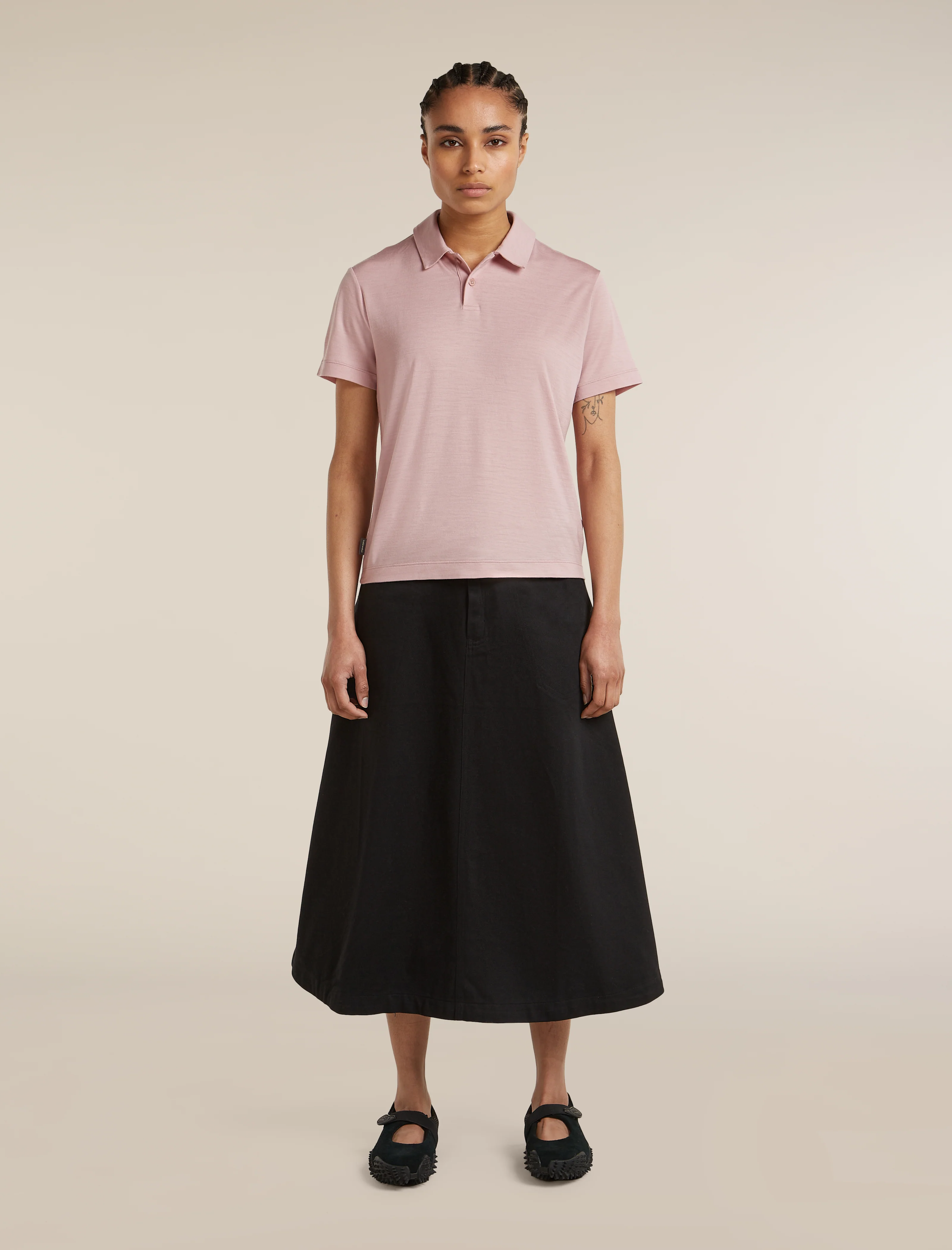 Women’s 15.5 MerinoFine™ Short Sleeve Polo - Image 3