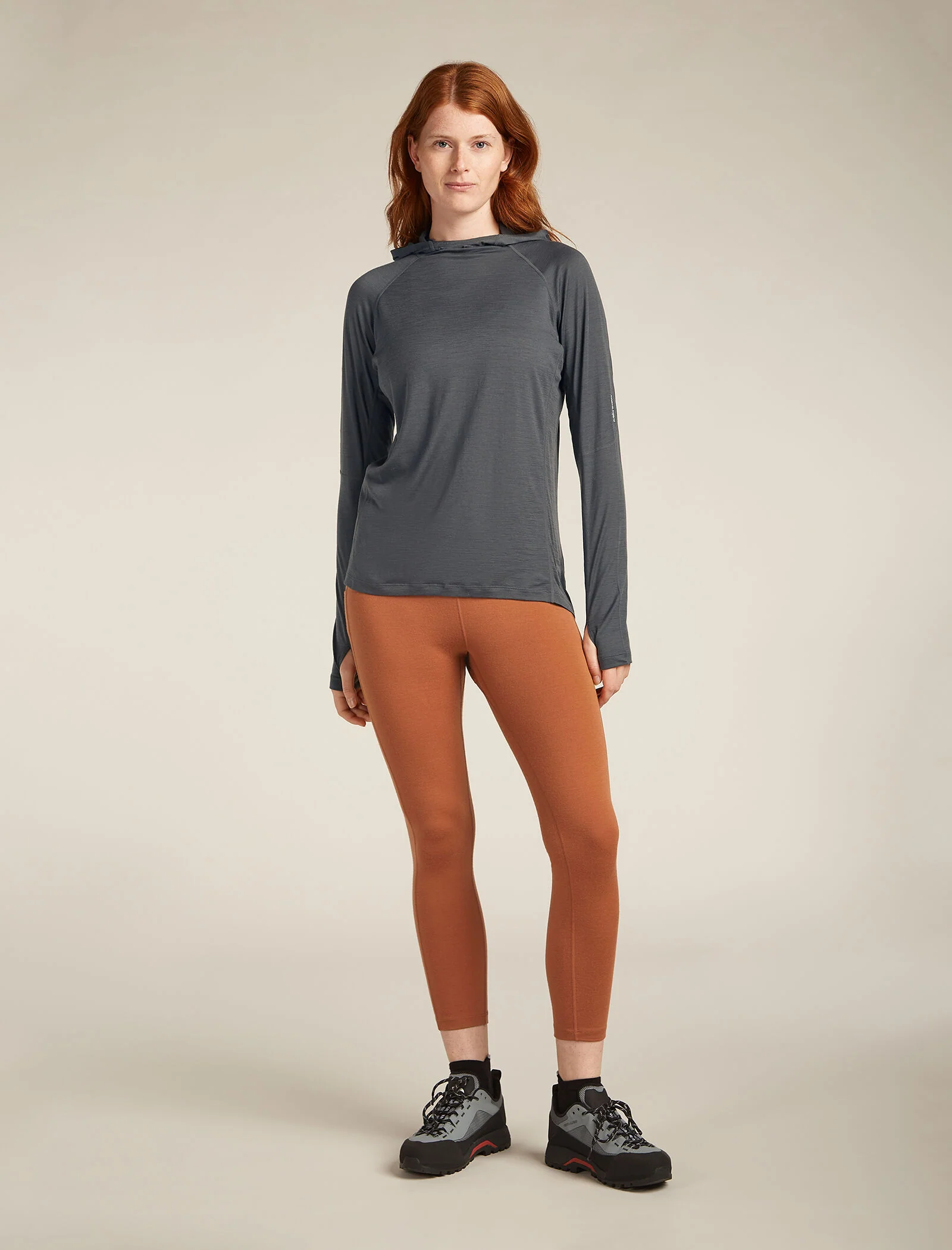 Women’s 150 MerinoFine™ Ace Long Sleeve Hoodie - Image 3