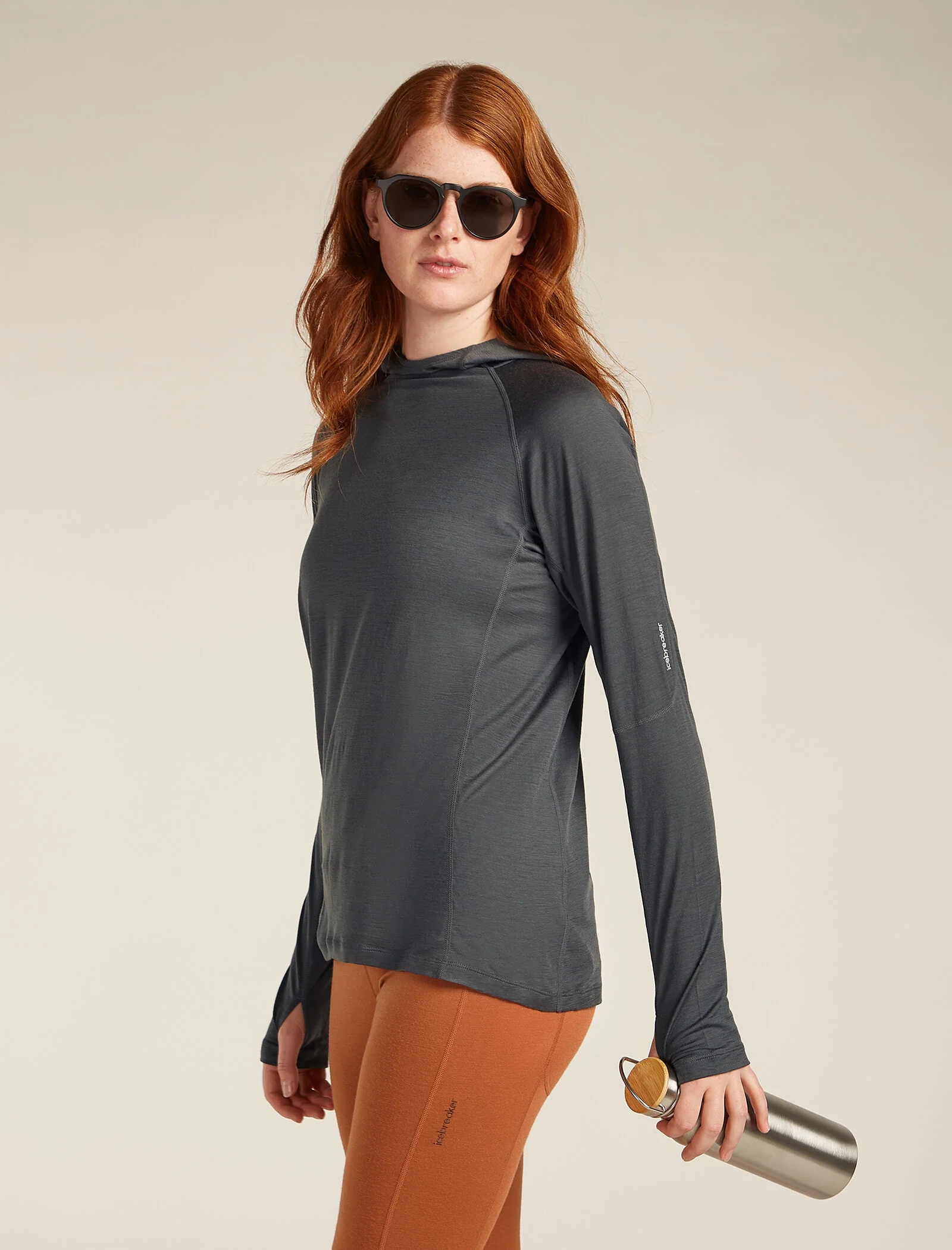 Women’s 150 MerinoFine™ Ace Long Sleeve Hoodie - Image 4