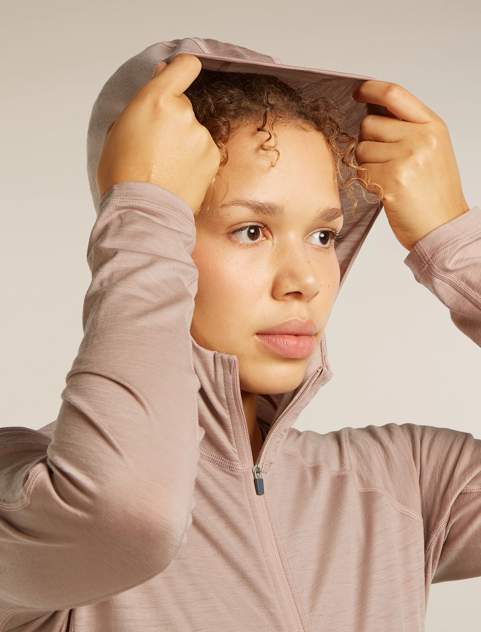 Women’s 150 MerinoFine™ Ace Long Sleeve Zip Hoodie - Image 5