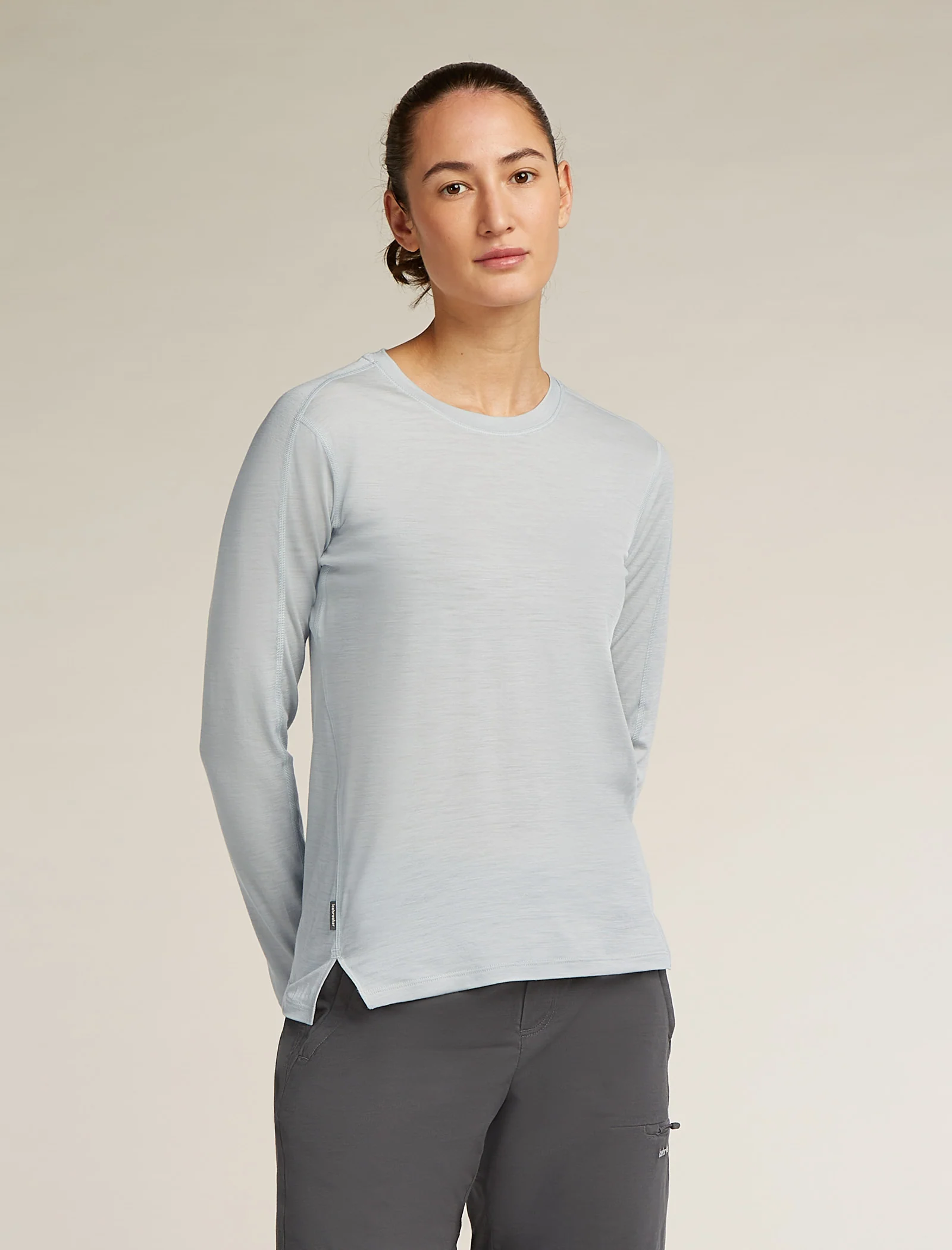Women’s 150 MerinoFine™ Ace long sleeve T-Shirt ETHER