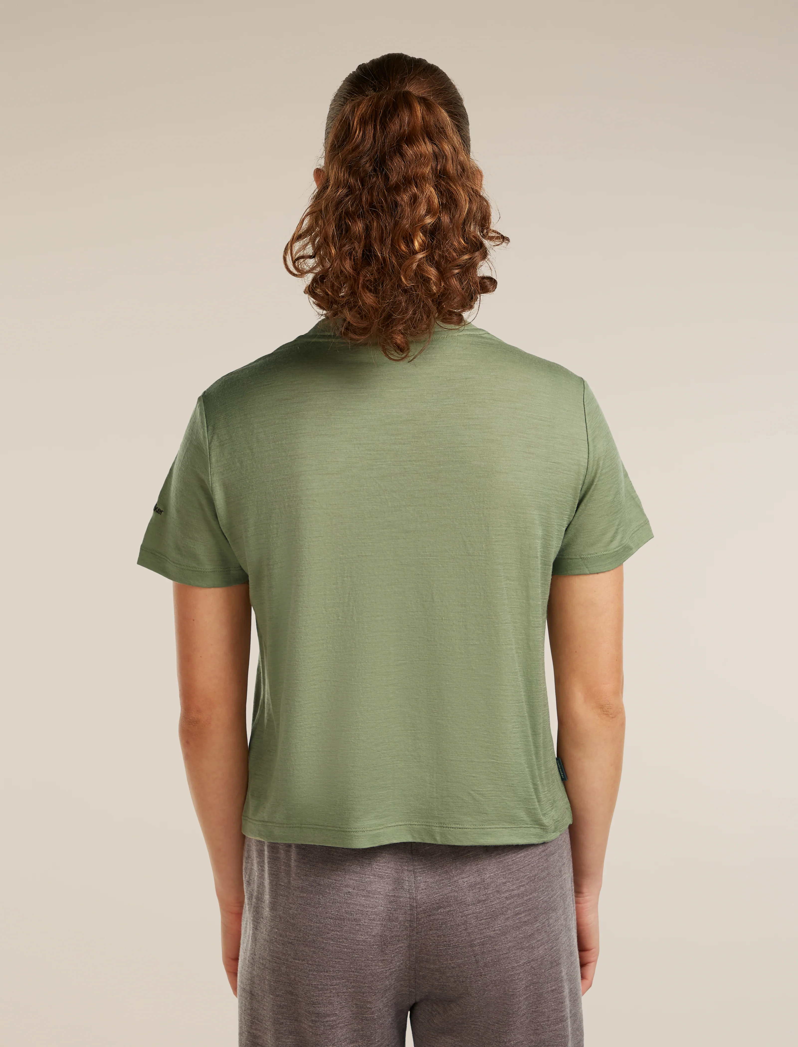 Women’s Merino 150 Tech Lite Short Sleeve Crop T-Shirt Seed Story - Image 2