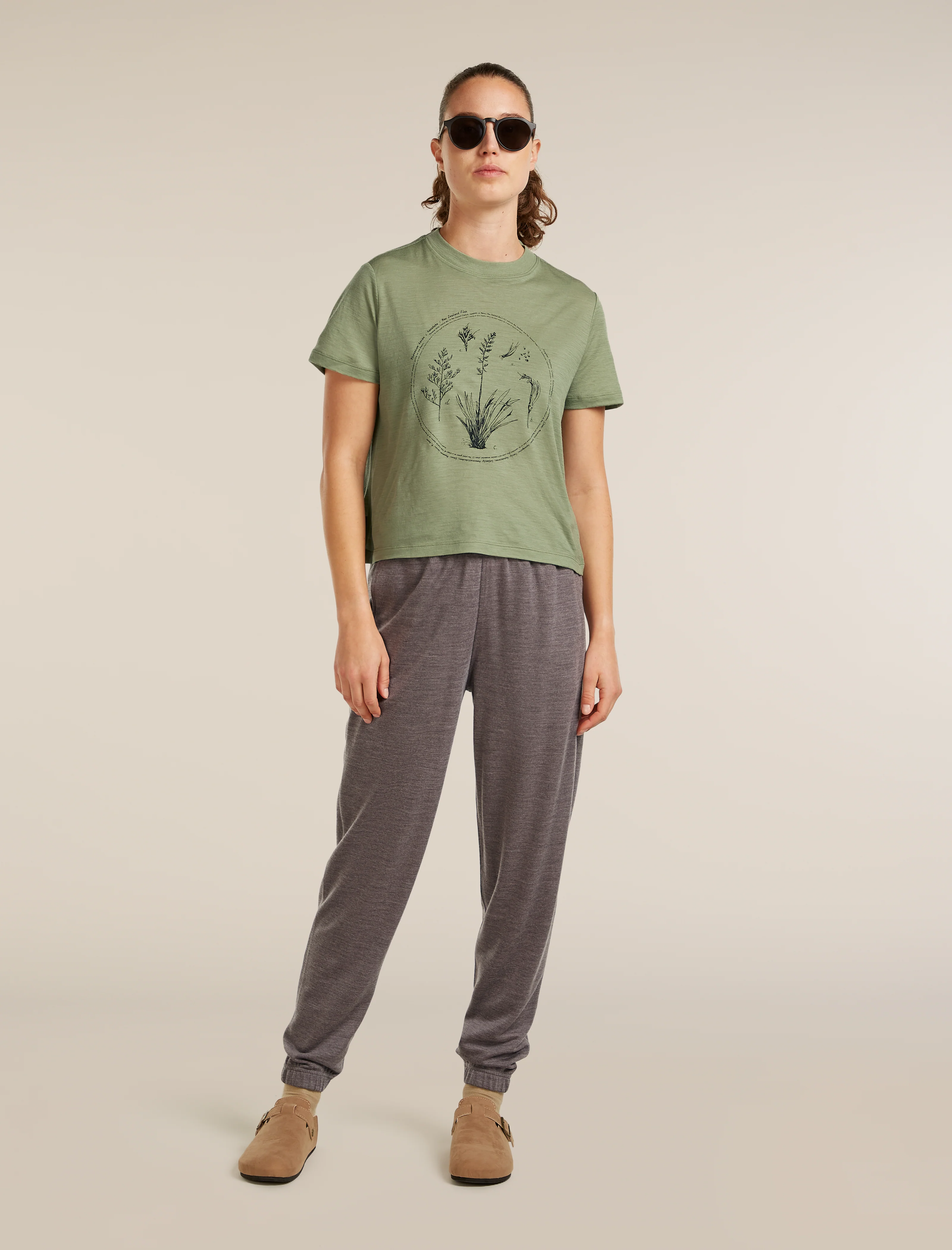 Women’s Merino 150 Tech Lite Short Sleeve Crop T-Shirt Seed Story - Image 4