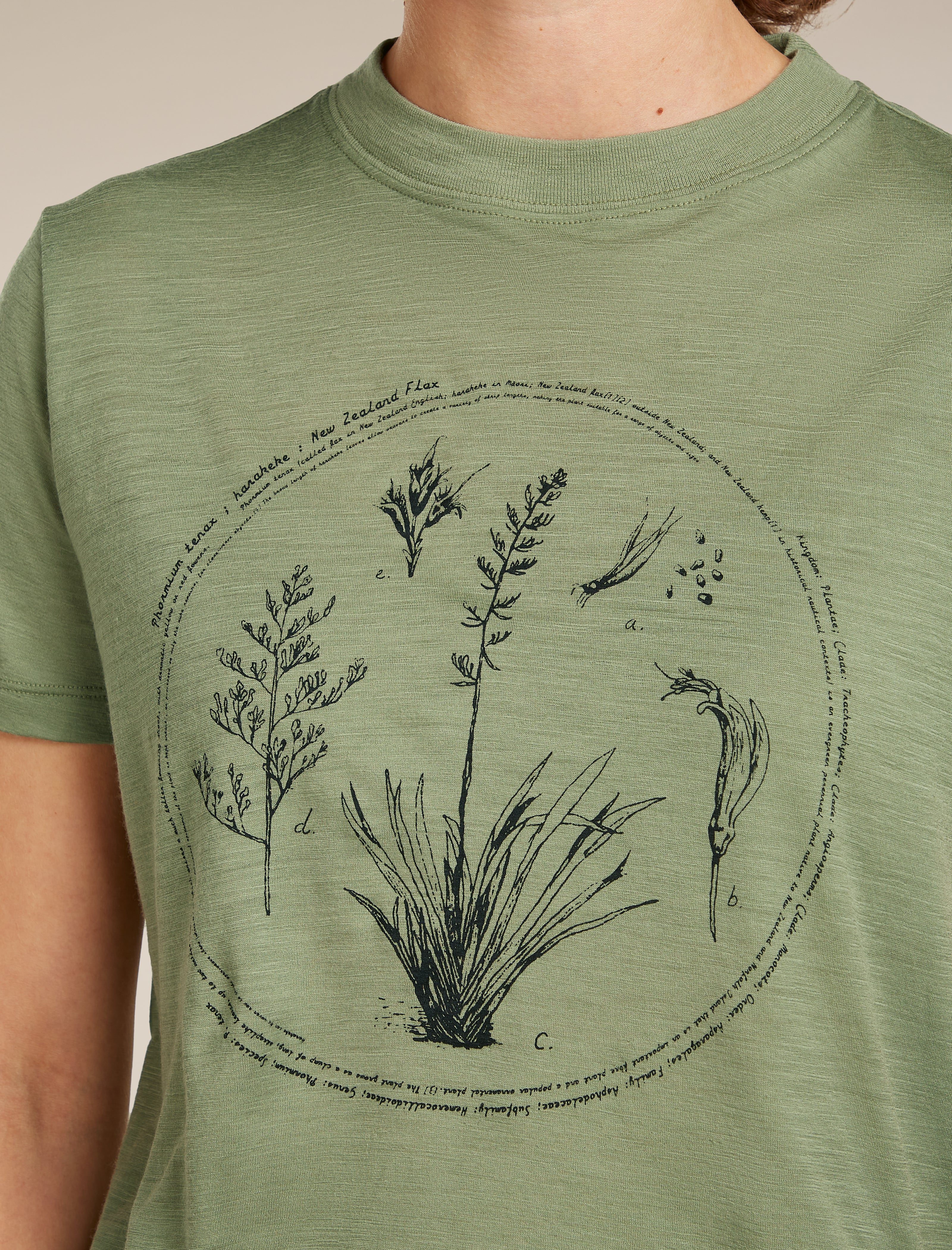 Women’s Merino 150 Tech Lite Short Sleeve Crop T-Shirt Seed Story - Image 5