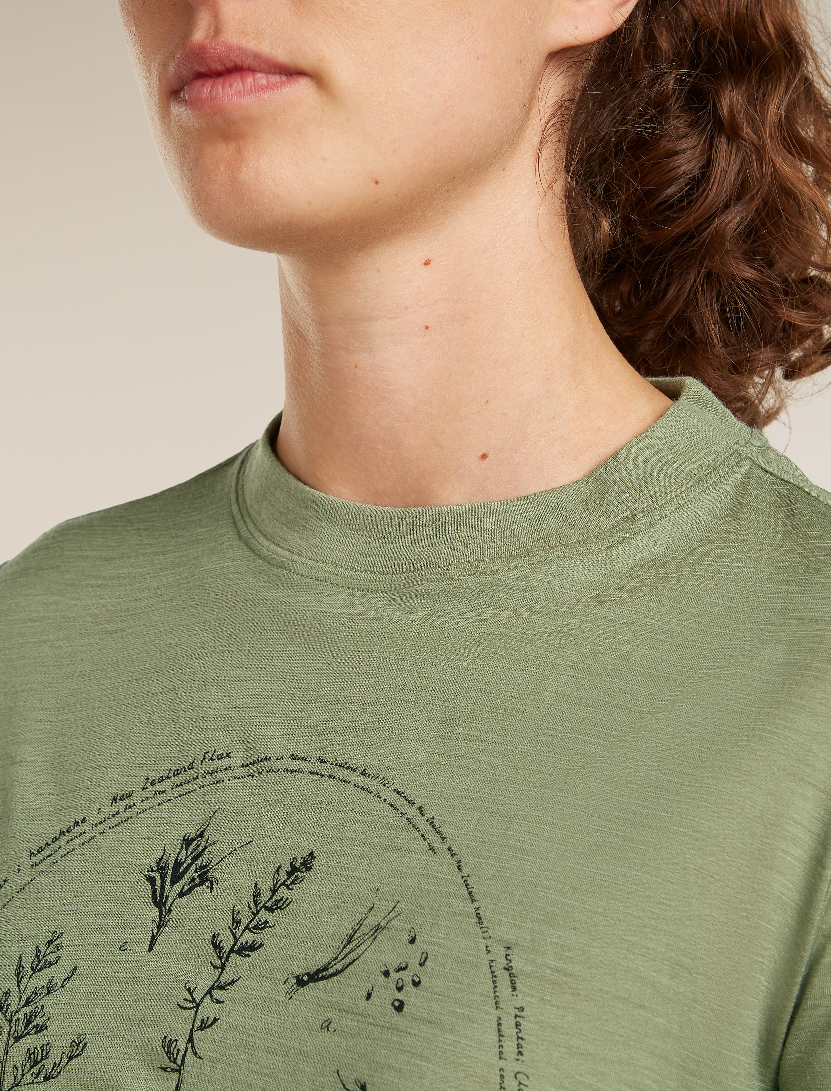 Women’s Merino 150 Tech Lite Short Sleeve Crop T-Shirt Seed Story - Image 6