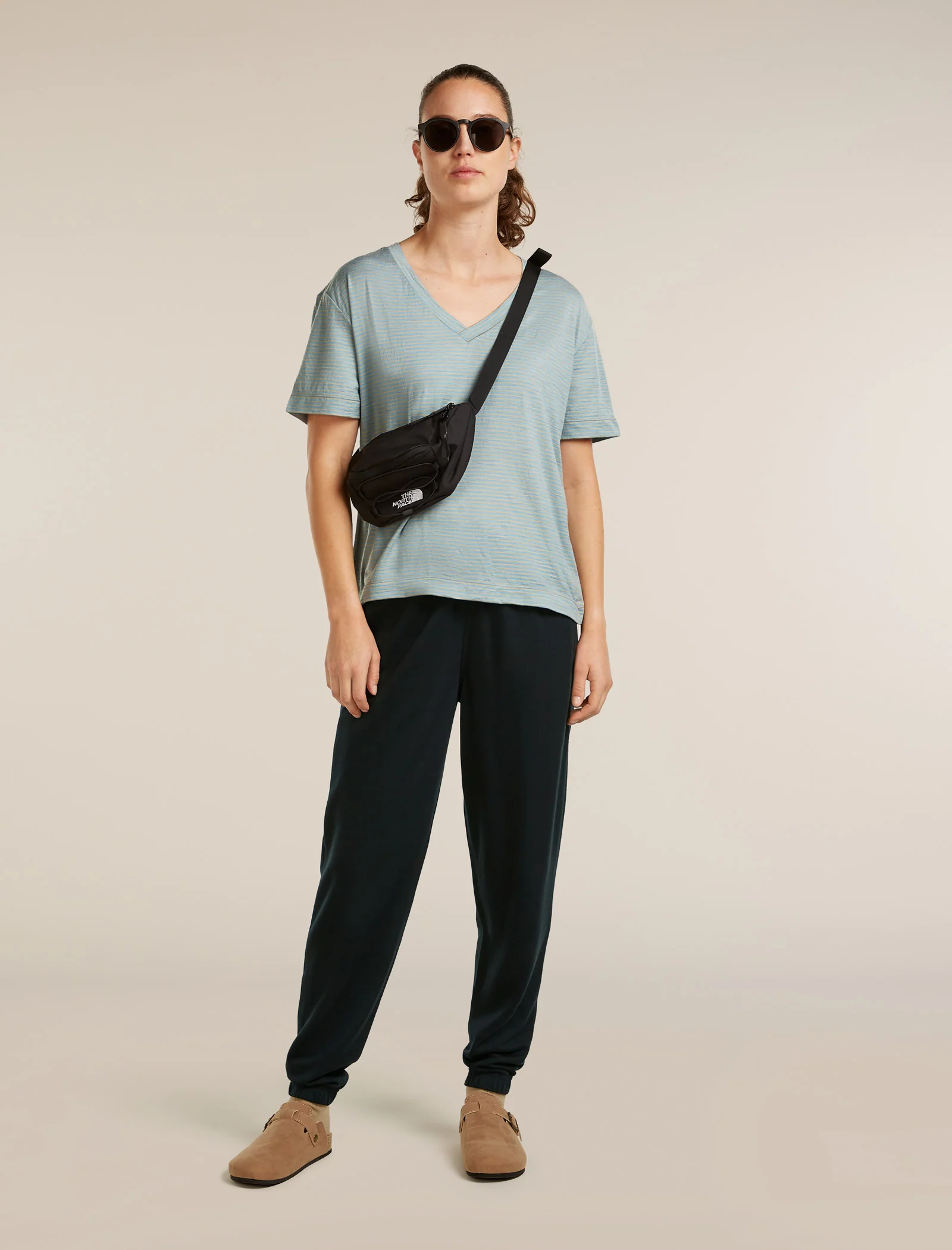 Women’s Merino 150 Tech Lite Short Sleeve Relaxed V Neck T-Shirt - Image 4