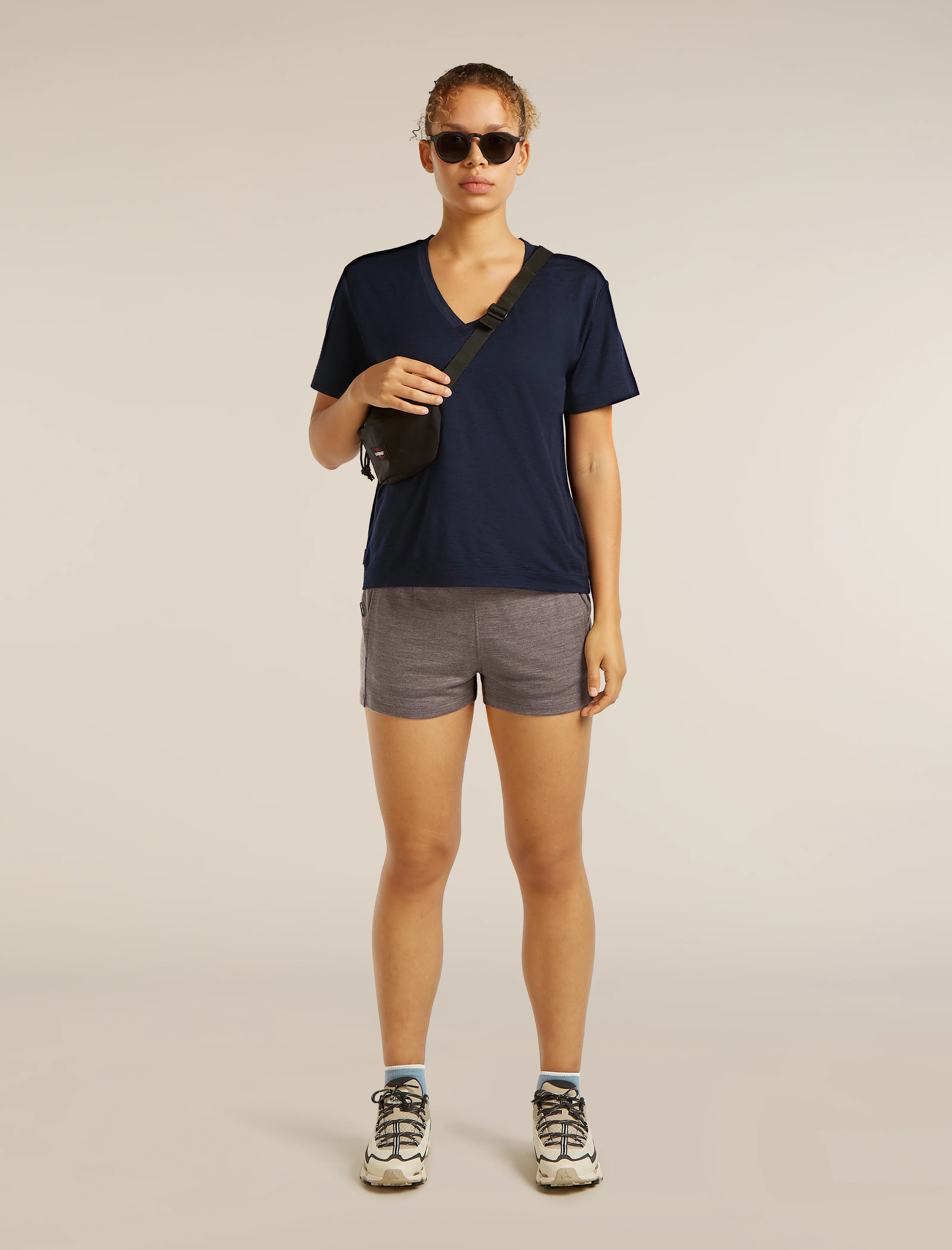 Women’s Merino 150 Tech Lite Short Sleeve Relaxed V Neck T-Shirt - Image 4
