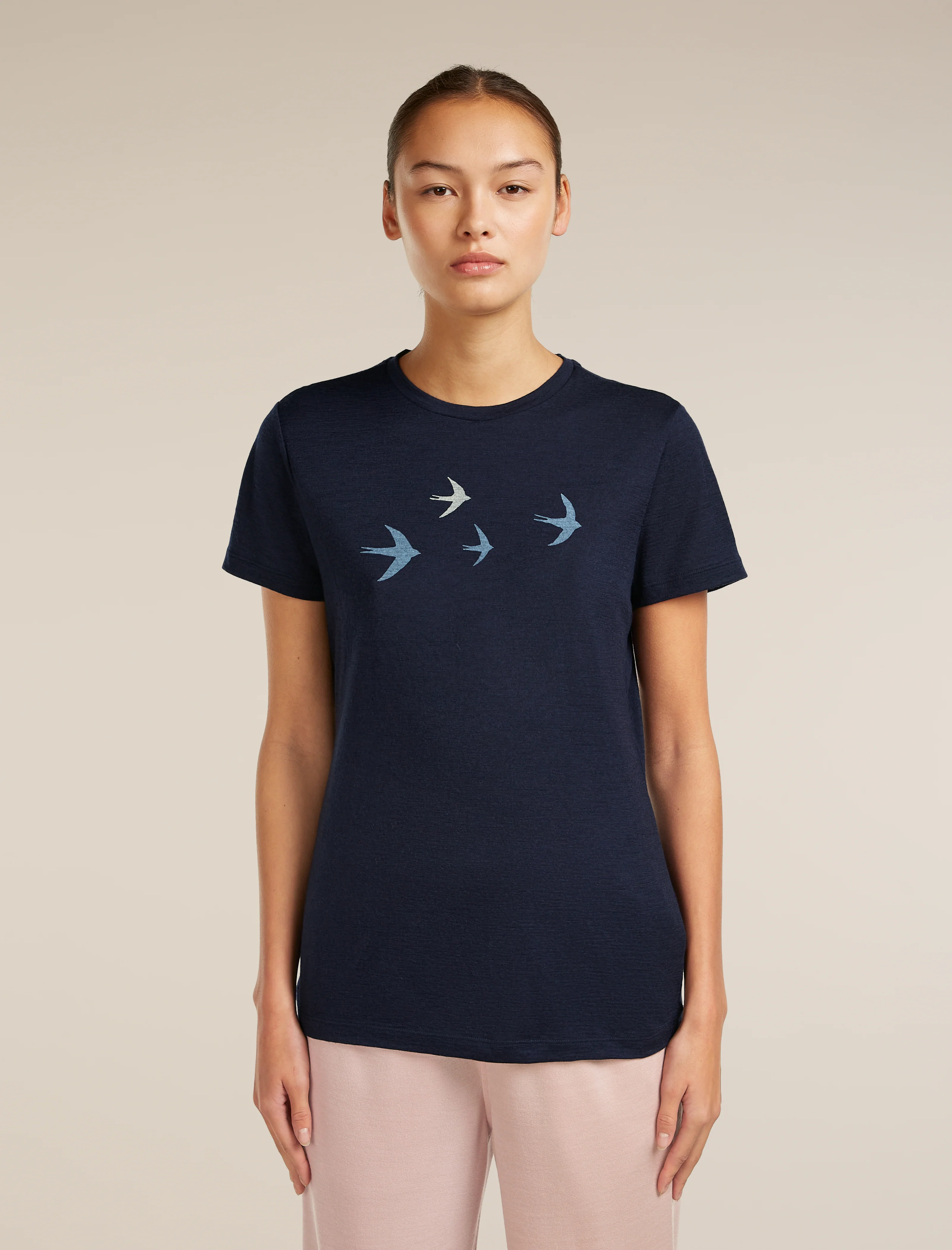 Women’s Merino 150 Tech Lite Short Sleeve T-Shirt Bird Transit