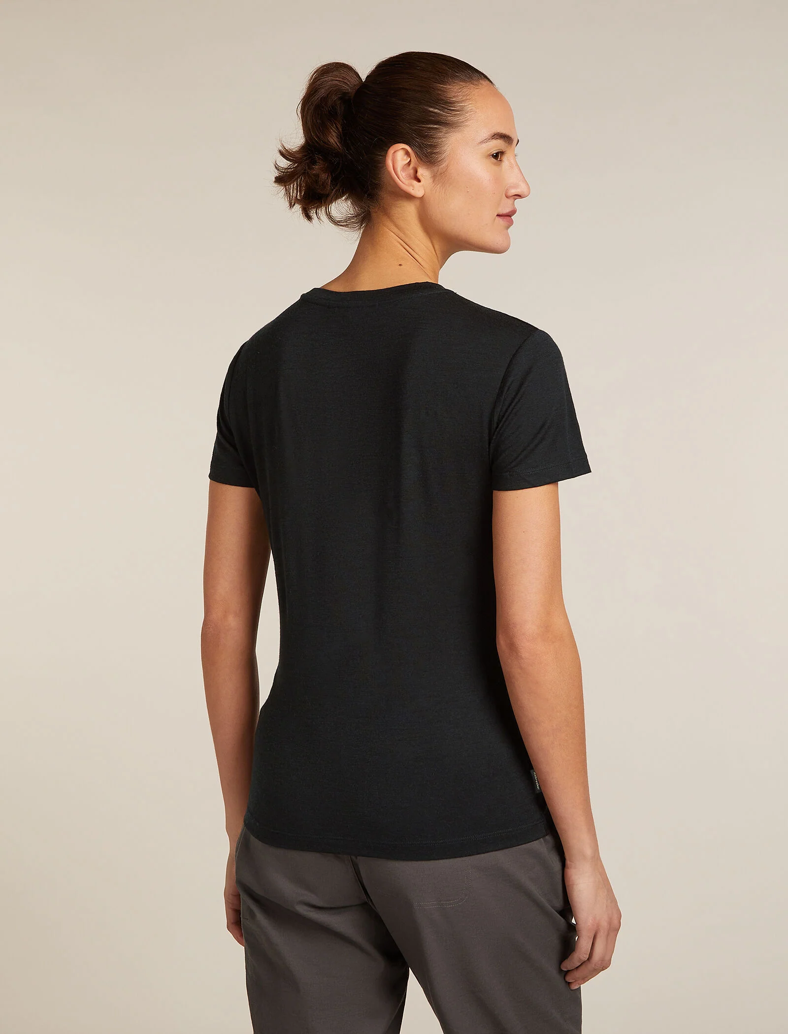Women’s Merino 150 Tech Lite Short Sleeve T-Shirt IB Wordmark - Image 2