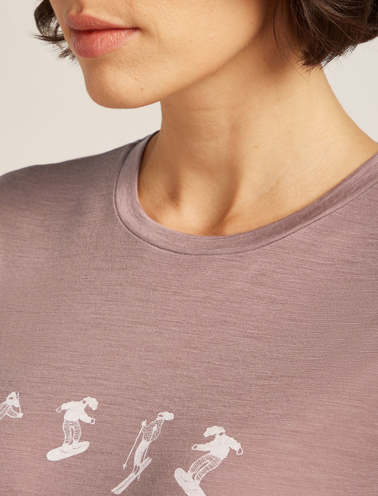 Women’s Merino 150 Tech Lite Short Sleeve T-Shirt Snow Day - Image 6