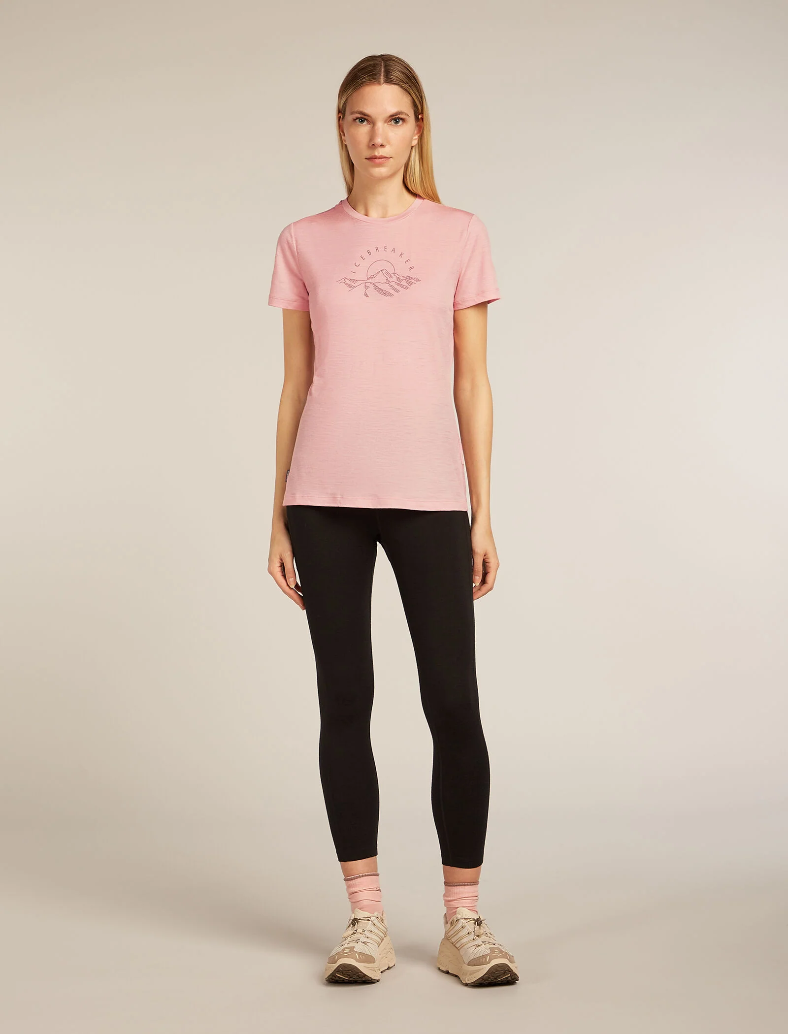 Women’s Merino 150 Tech Lite Short Sleeve T-Shirt Sunrise Summit - Image 3