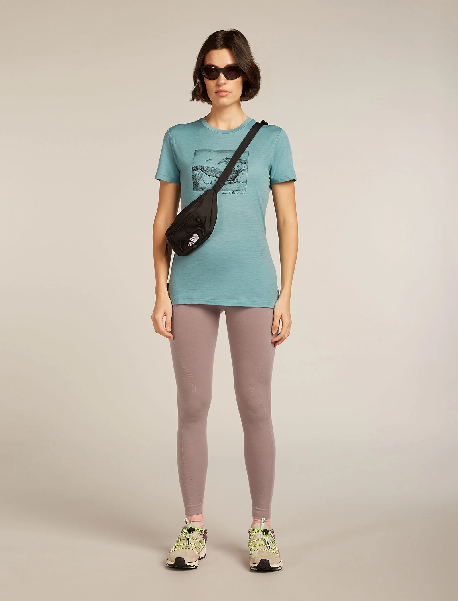 Women’s Merino 150 Tech Lite Short Sleeve T-Shirt Terrain - Image 4