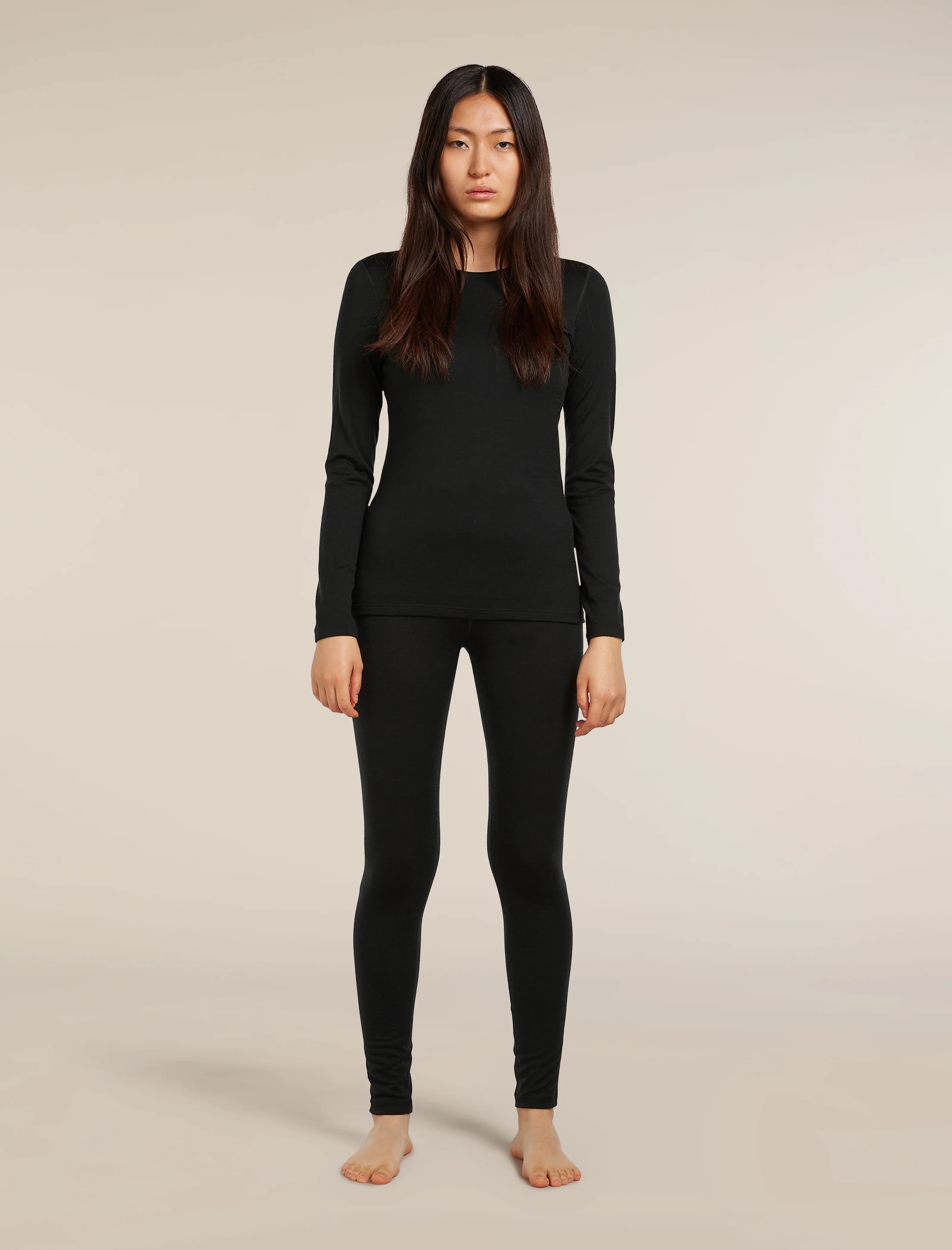 Women’s Merino 200 Oasis Long Sleeve Crew Thermal Top - Image 3
