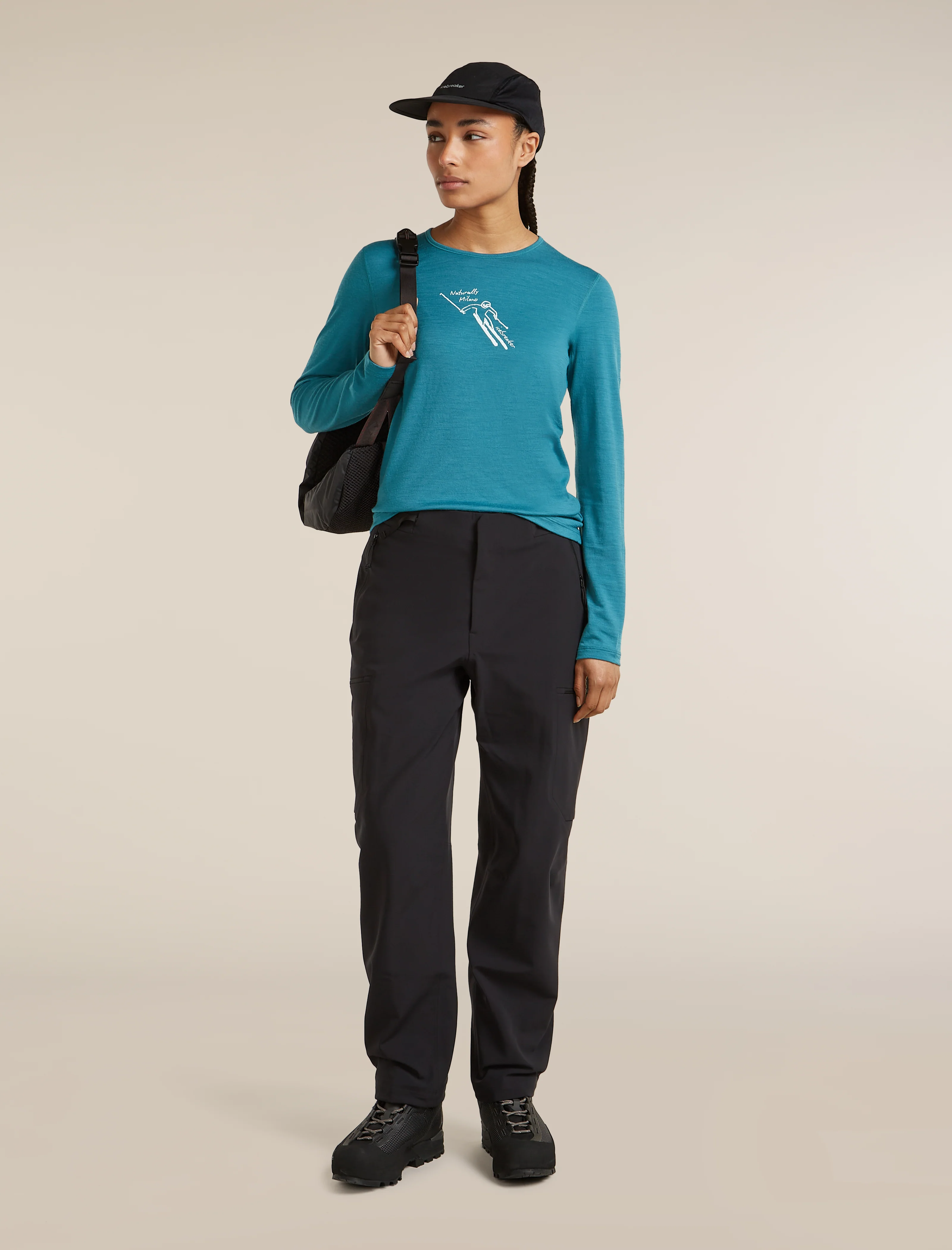 Women’s Merino 200 Oasis Long Sleeve Crew Thermal Top - Image 4