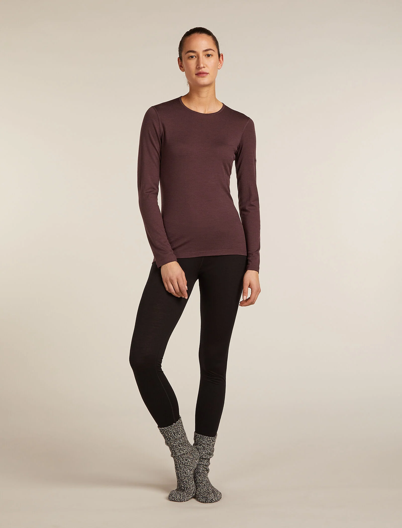 Women’s Merino 200 Oasis Long Sleeve Crewe - Image 6