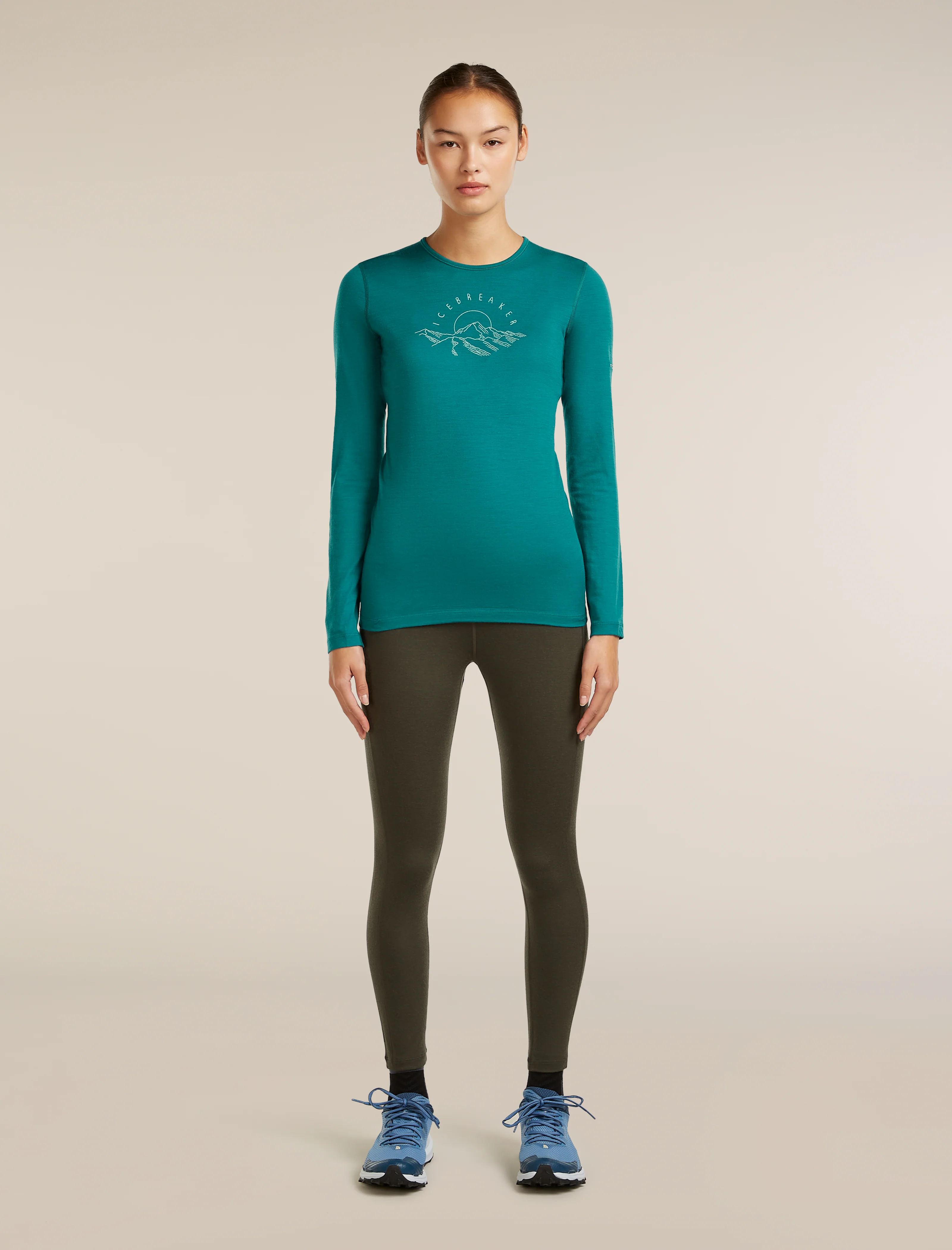 Women’s Merino 260 Fastray 25" High Rise Tights - Image 3