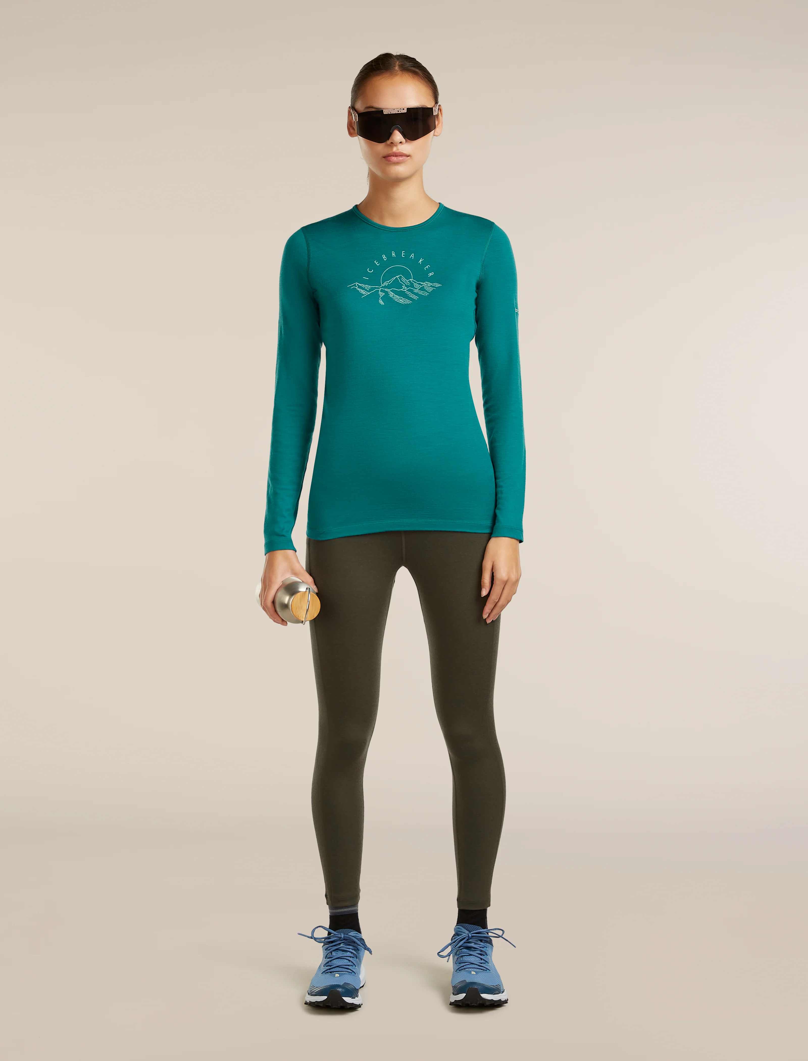 Women’s Merino 260 Fastray 25" High Rise Tights - Image 4