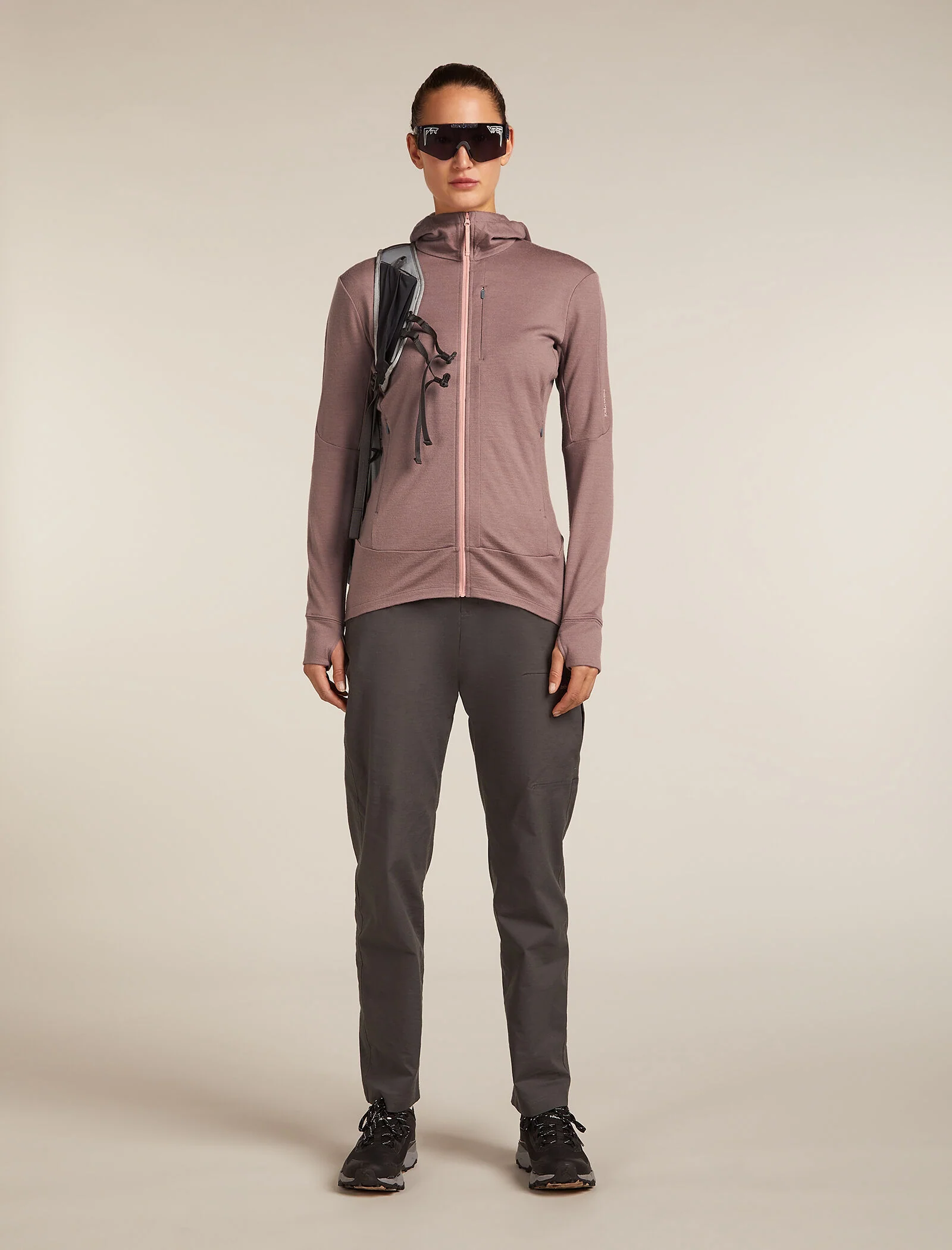 Women’s Merino 260 Quantum Long Sleeve Zip Hoodie - Image 4