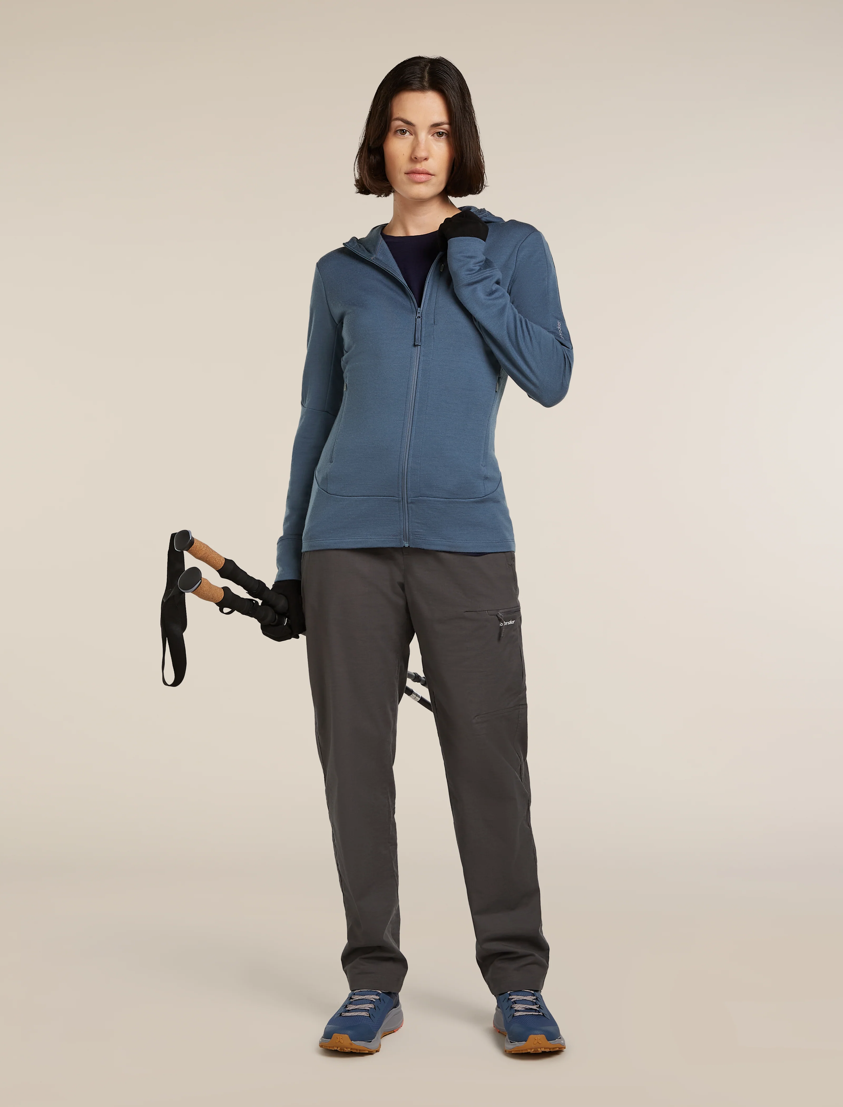 Women’s Merino 260 Quantum Long Sleeve Zip Hoodie - Image 4