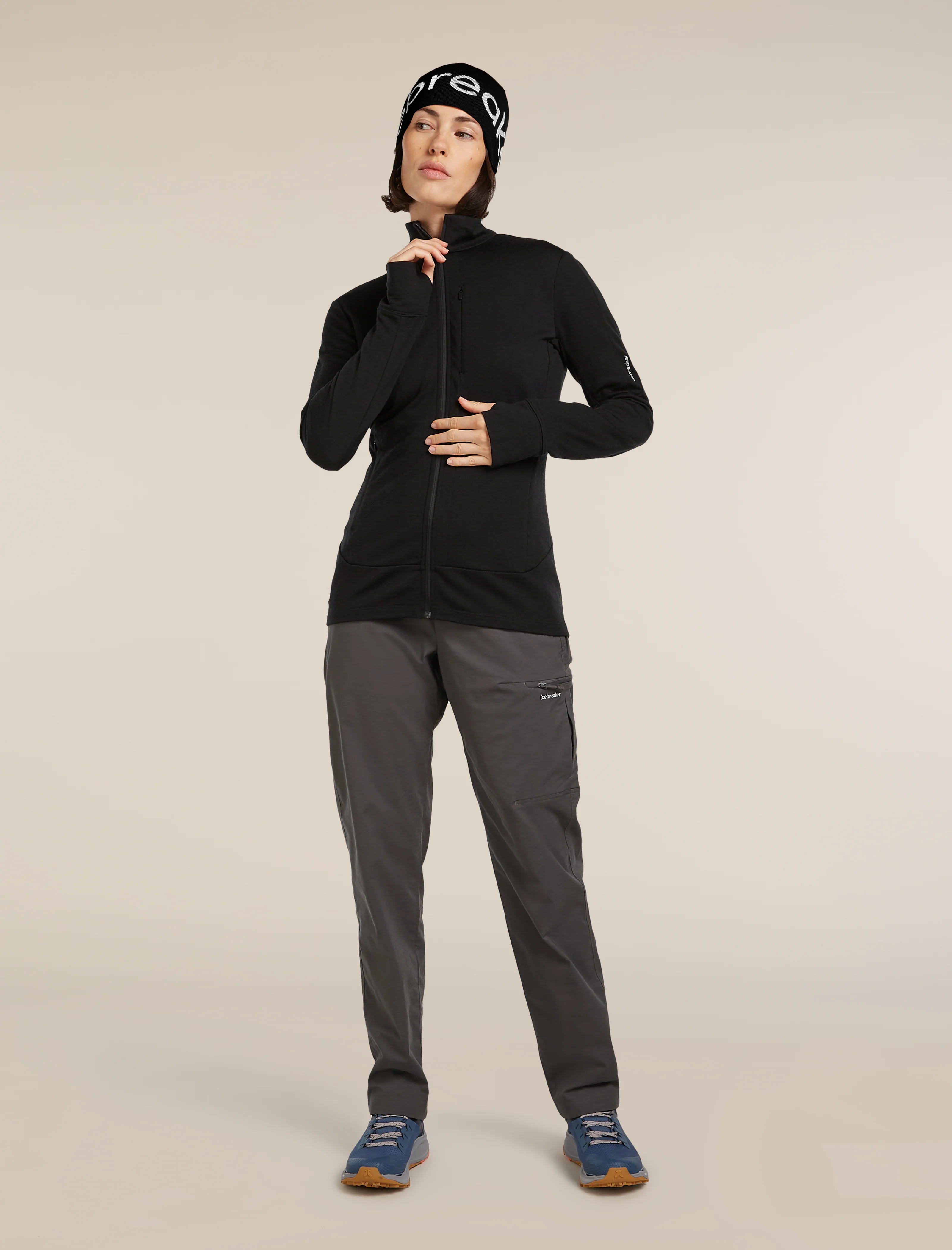 Women’s Merino 260 Quantum Long Sleeve Zip - Image 4