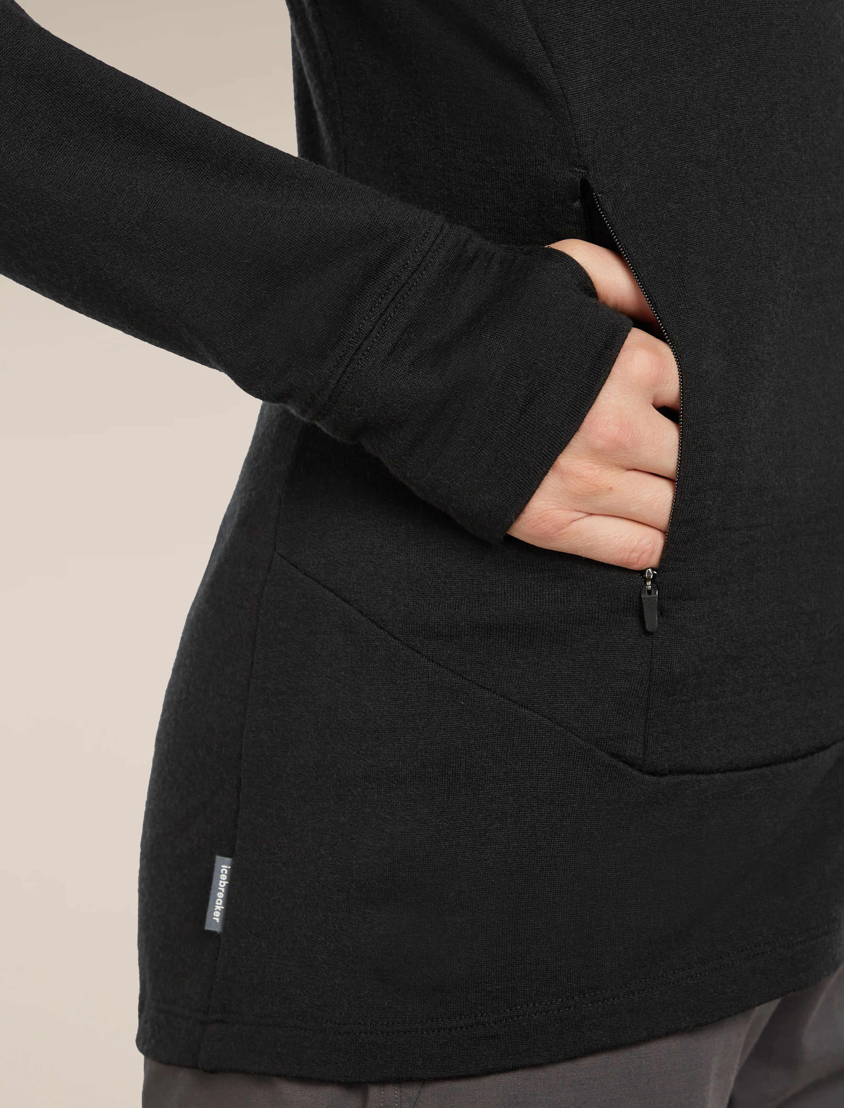 Women’s Merino 260 Quantum Long Sleeve Zip - Image 7