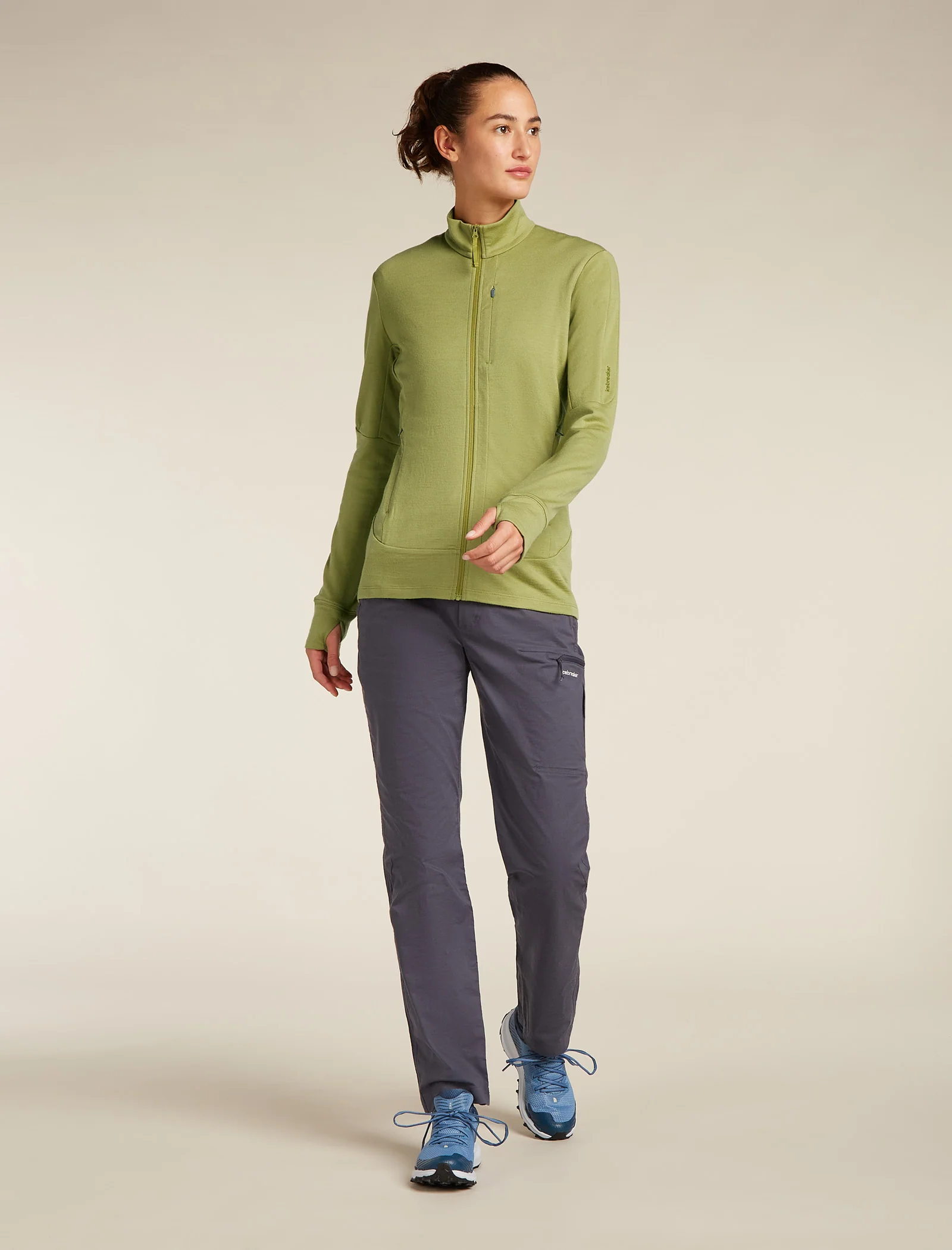 Women’s Merino 260 Quantum Long Sleeve Zip - Image 3