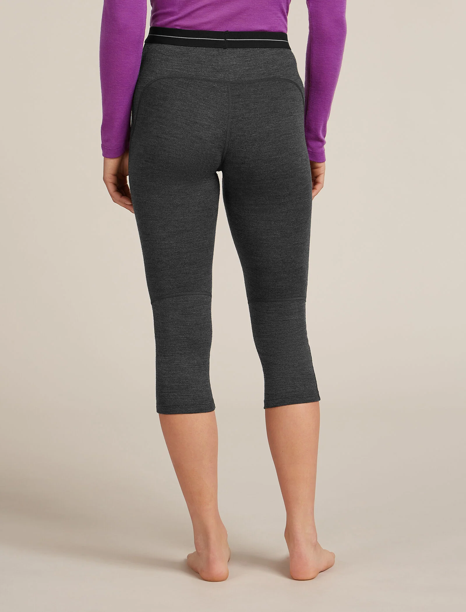 Women’s Merino 260 ZoneKnit™ 3/4 Thermal Leggings - Image 2