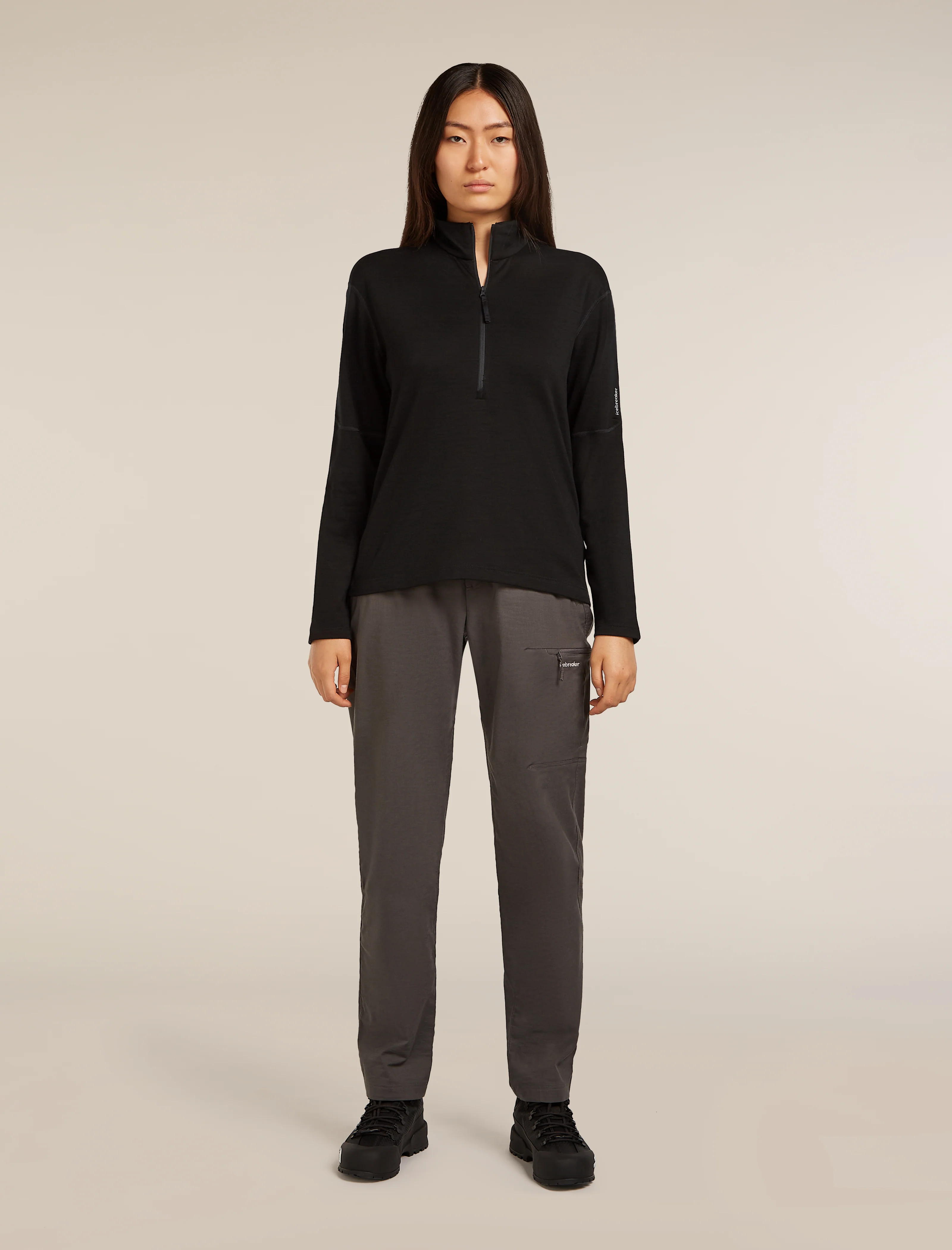 Women’s Merino 360 Realfleece™ Elemental Long Sleeve Half Zip Top - Image 3