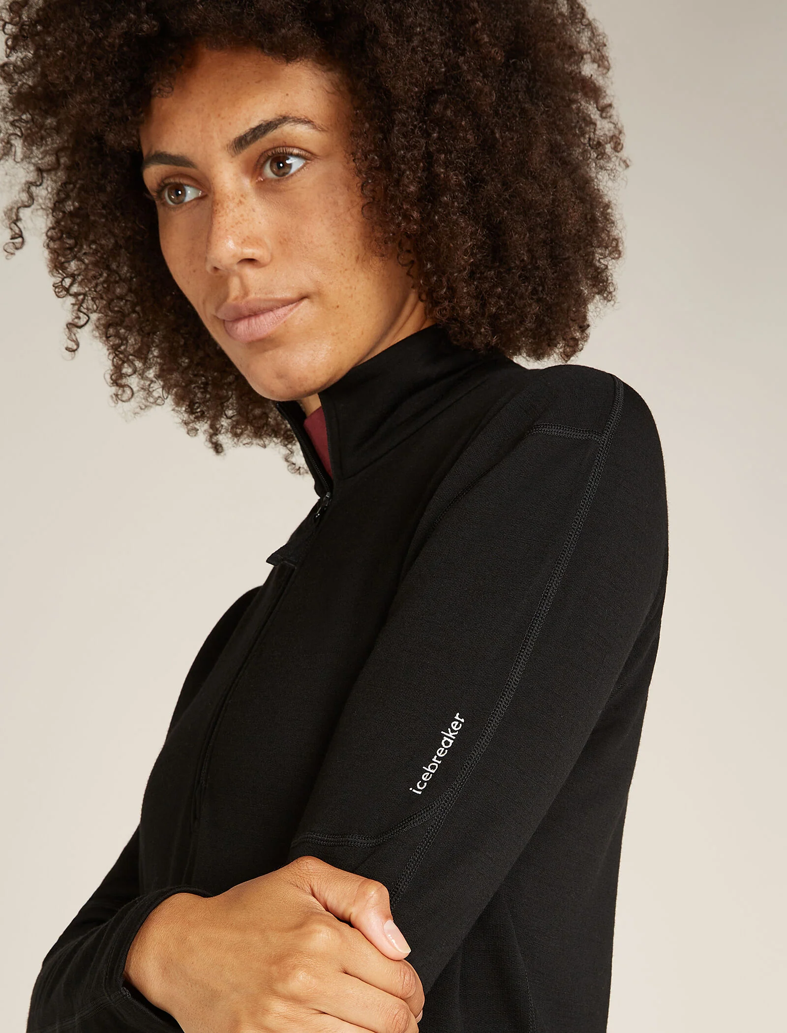 Women’s Merino 360 Realfleece™ Elemental Long Sleeve Half Zip Top - Image 6