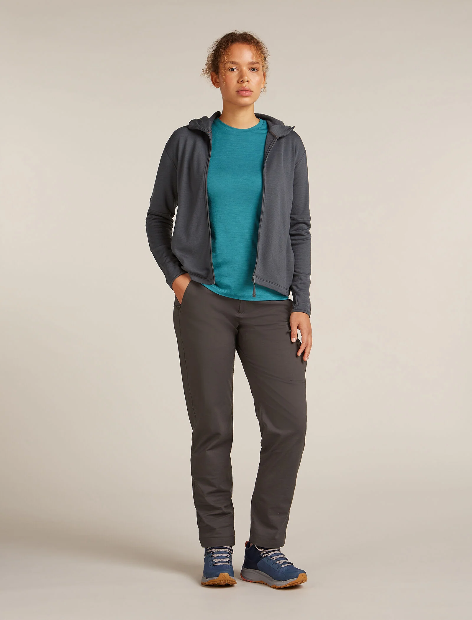 Women’s Merino 360 Realfleece™ Elemental Long Sleeve Zip Hoodie - Image 3
