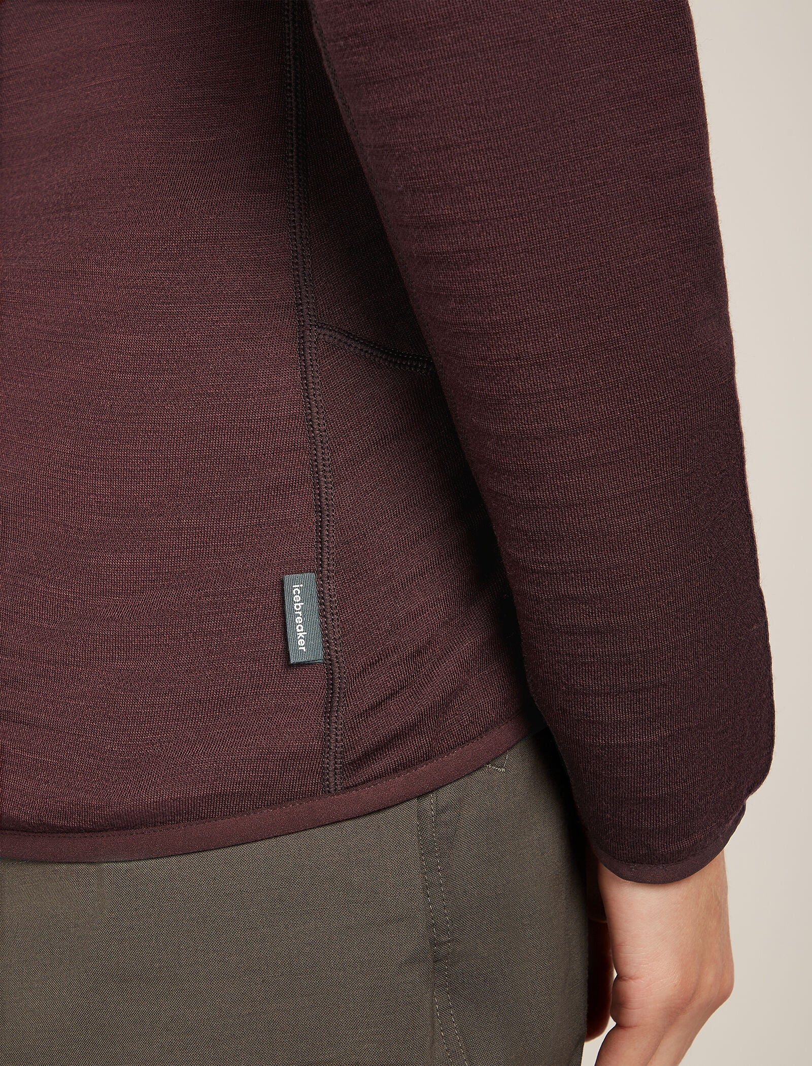 Women’s Merino 400 RealFleece™ Descender Long Sleeve Zip Jacket - Image 6