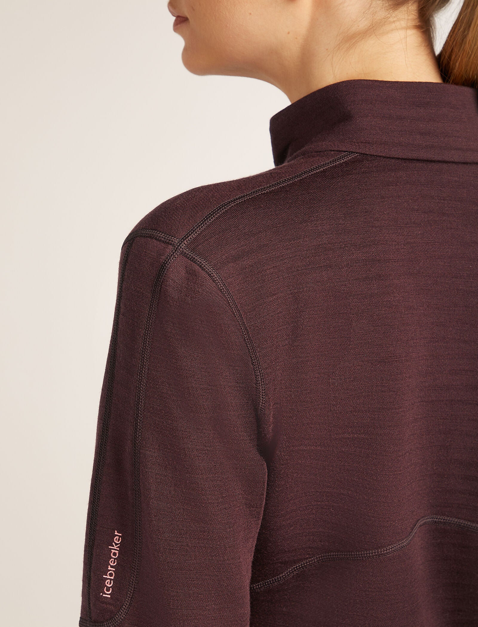 Women’s Merino 400 RealFleece™ Descender Long Sleeve Zip Jacket - Image 9