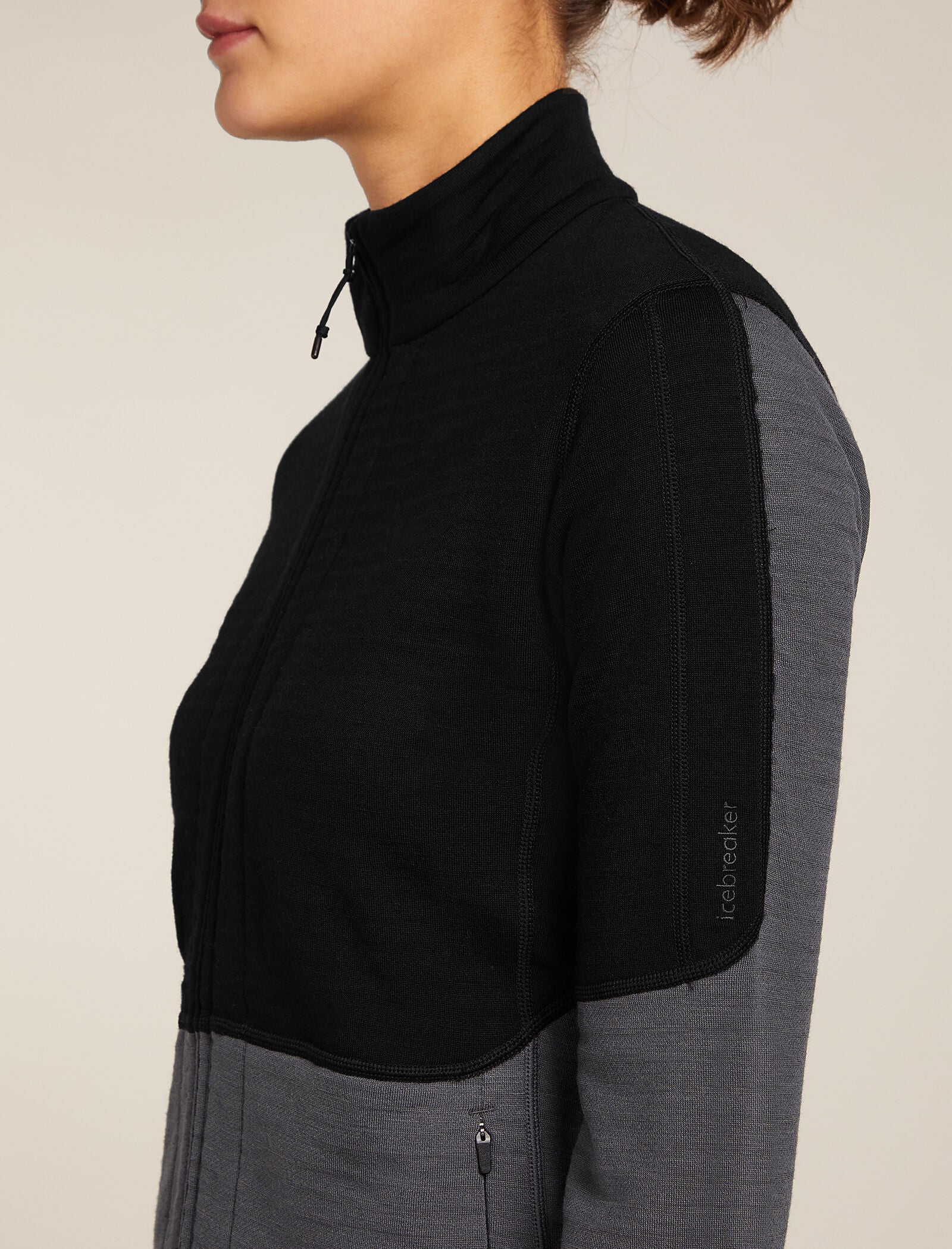 Women’s Merino 400 RealFleece™ Descender Long Sleeve Zip Jacket - Image 5