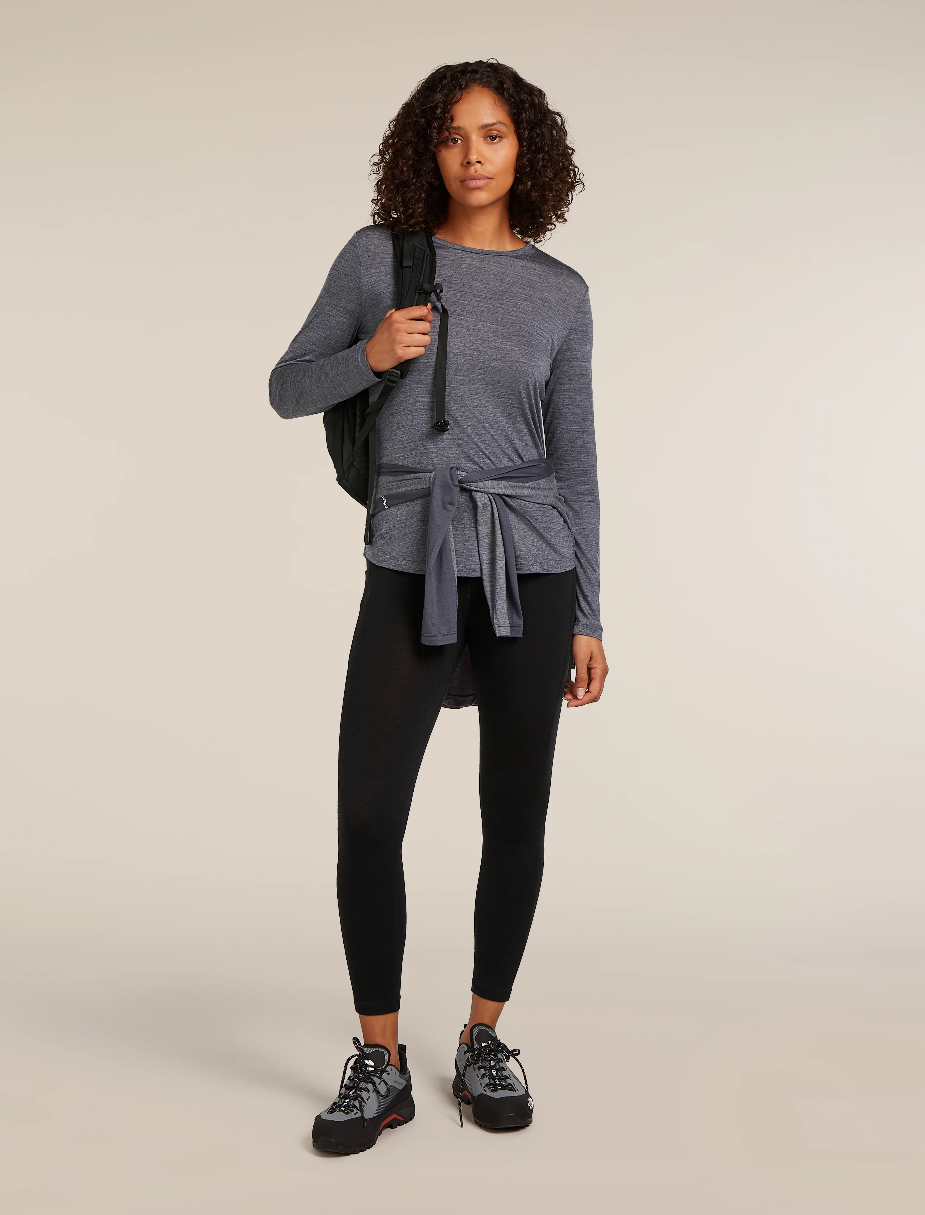 Women’s Merino Blend 125 Cool-Lite™ Sphere Long Sleeve T-Shirt - Image 4