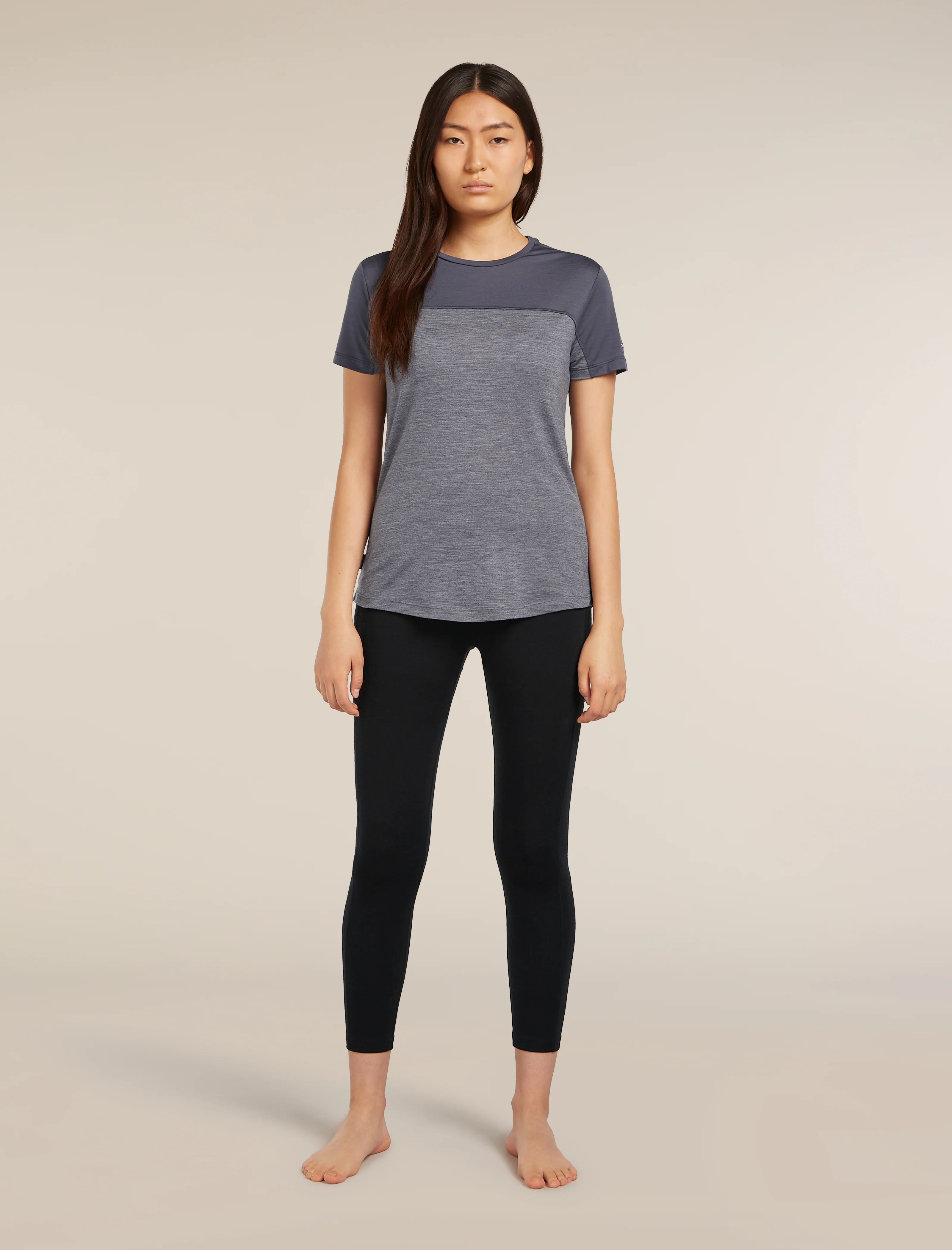 Women’s Merino Blend 125 Cool-Lite™ Sphere Short Sleeve T-Shirt Colour Block - Image 3