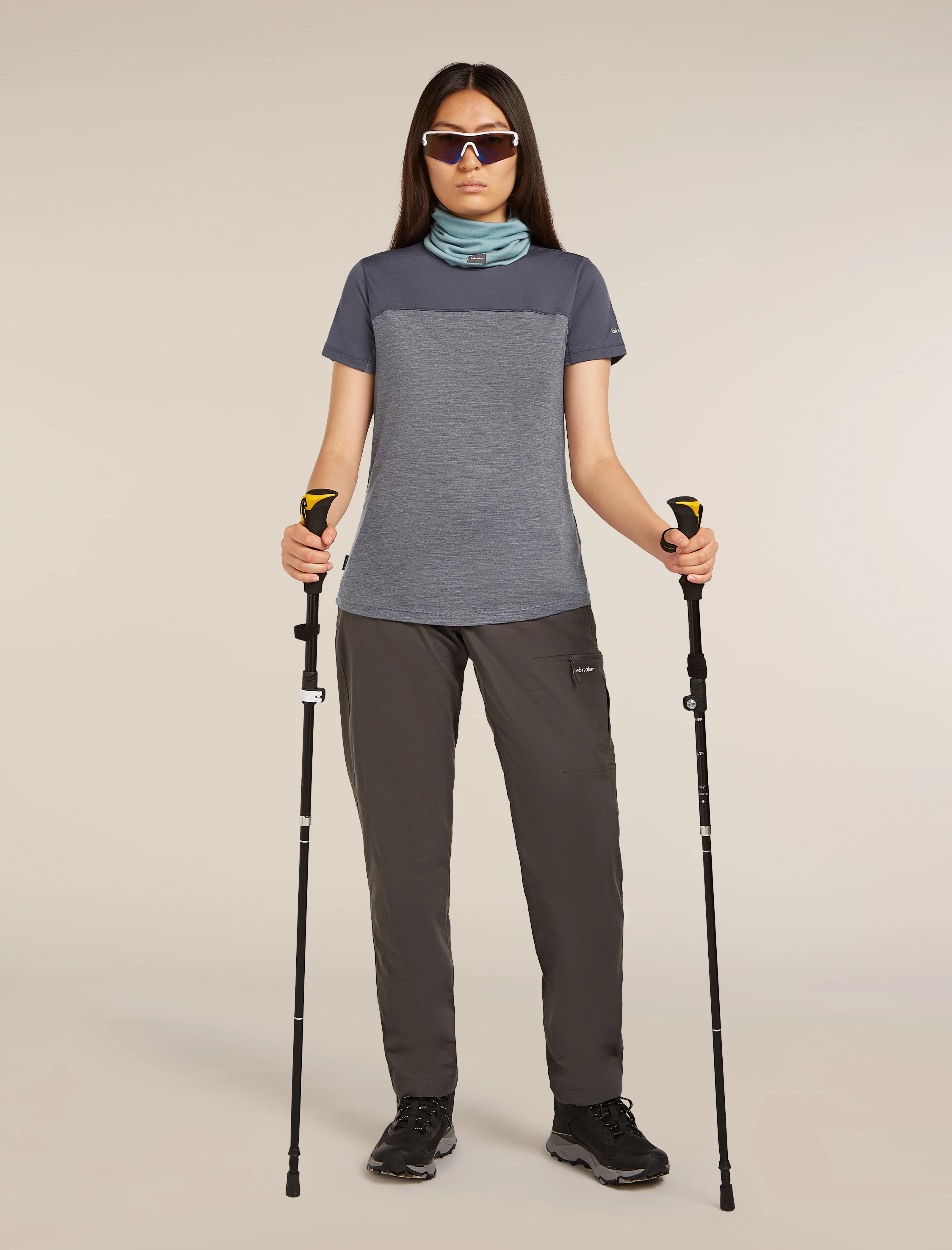 Women’s Merino Blend 125 Cool-Lite™ Sphere Short Sleeve T-Shirt Colour Block - Image 4