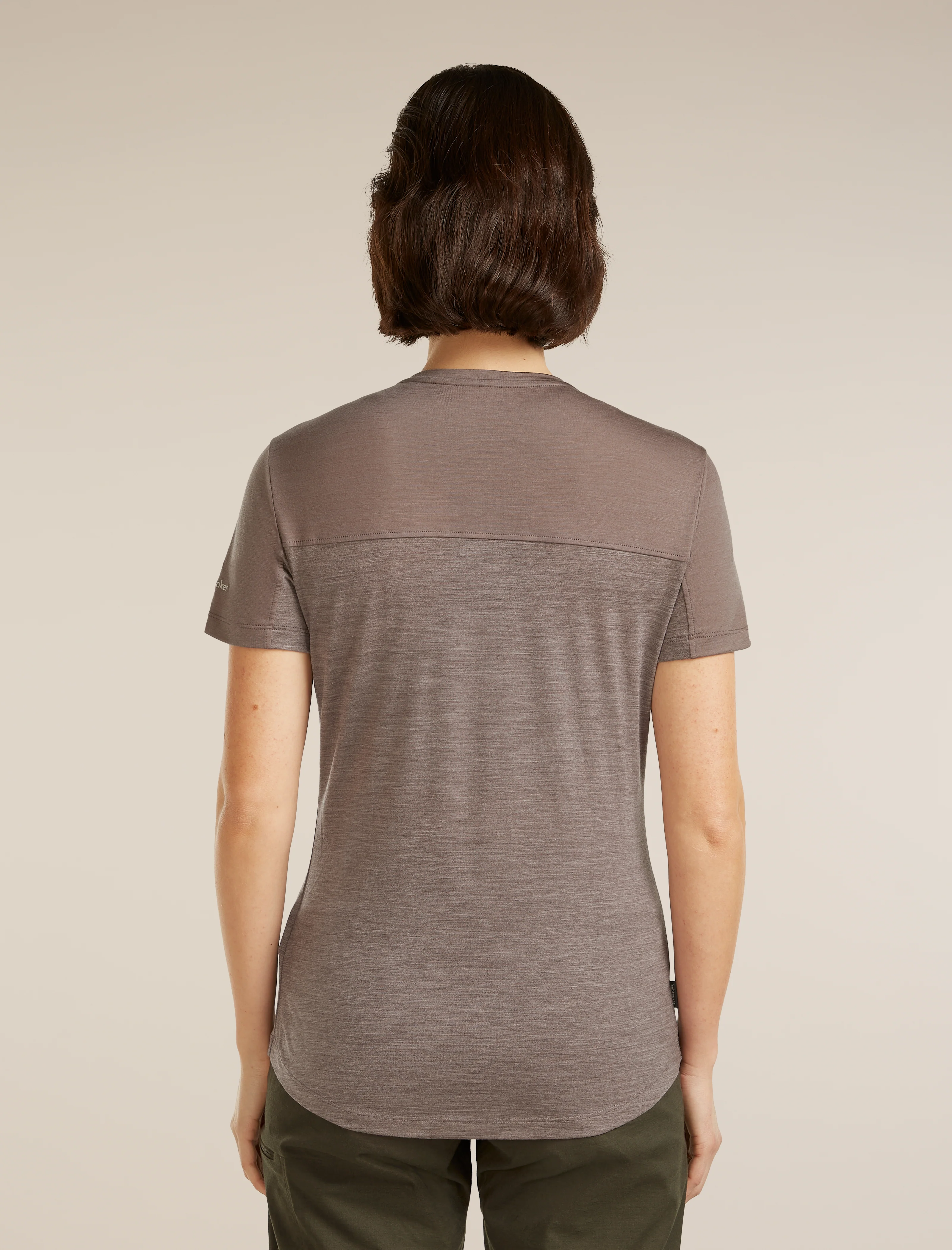 Women’s Merino Blend 125 Cool-Lite™ Sphere Short Sleeve T-Shirt Colour Block - Image 2