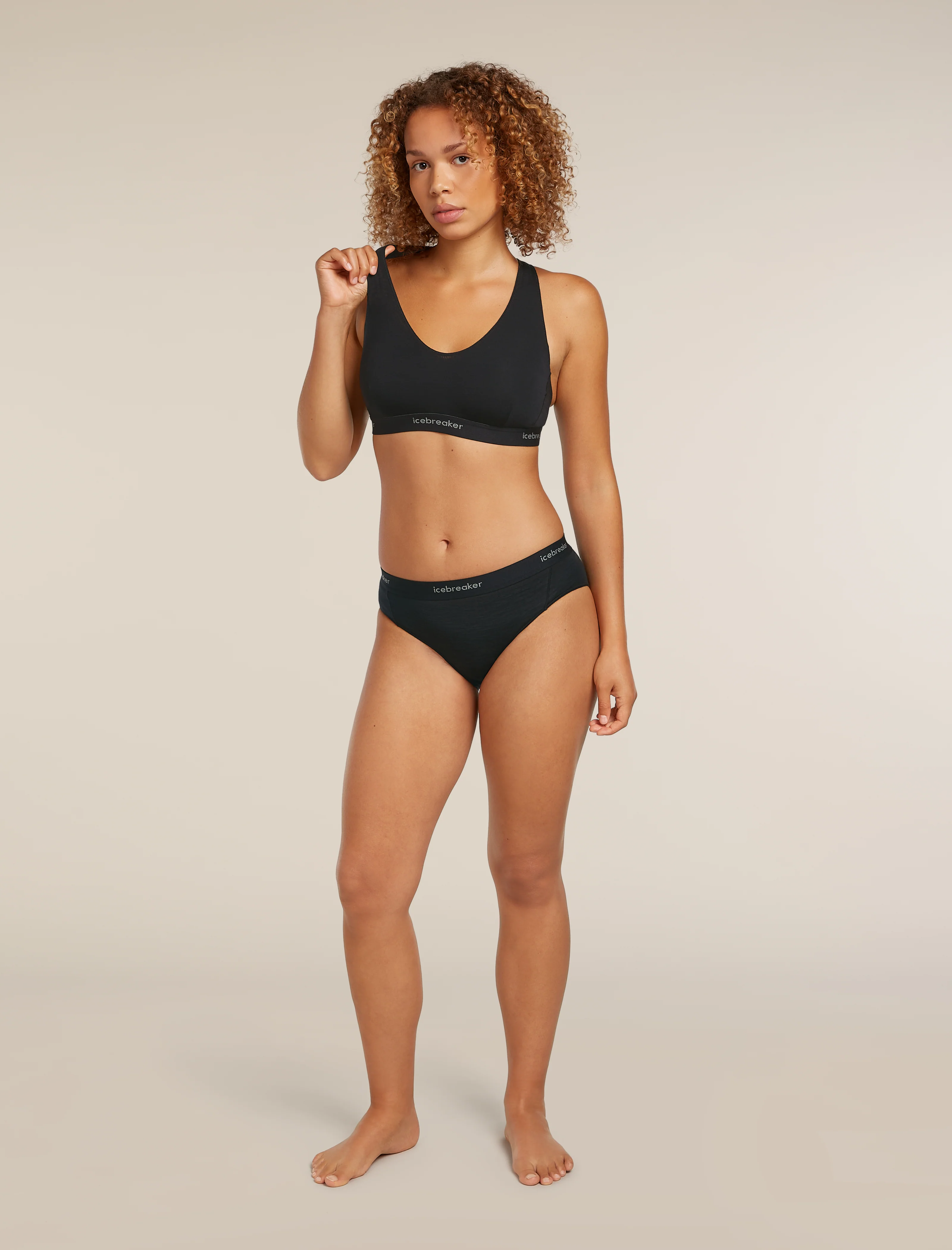 Women’s Merino Blend 125 Cool-Lite™ Sprite Racerback Bra - Image 6