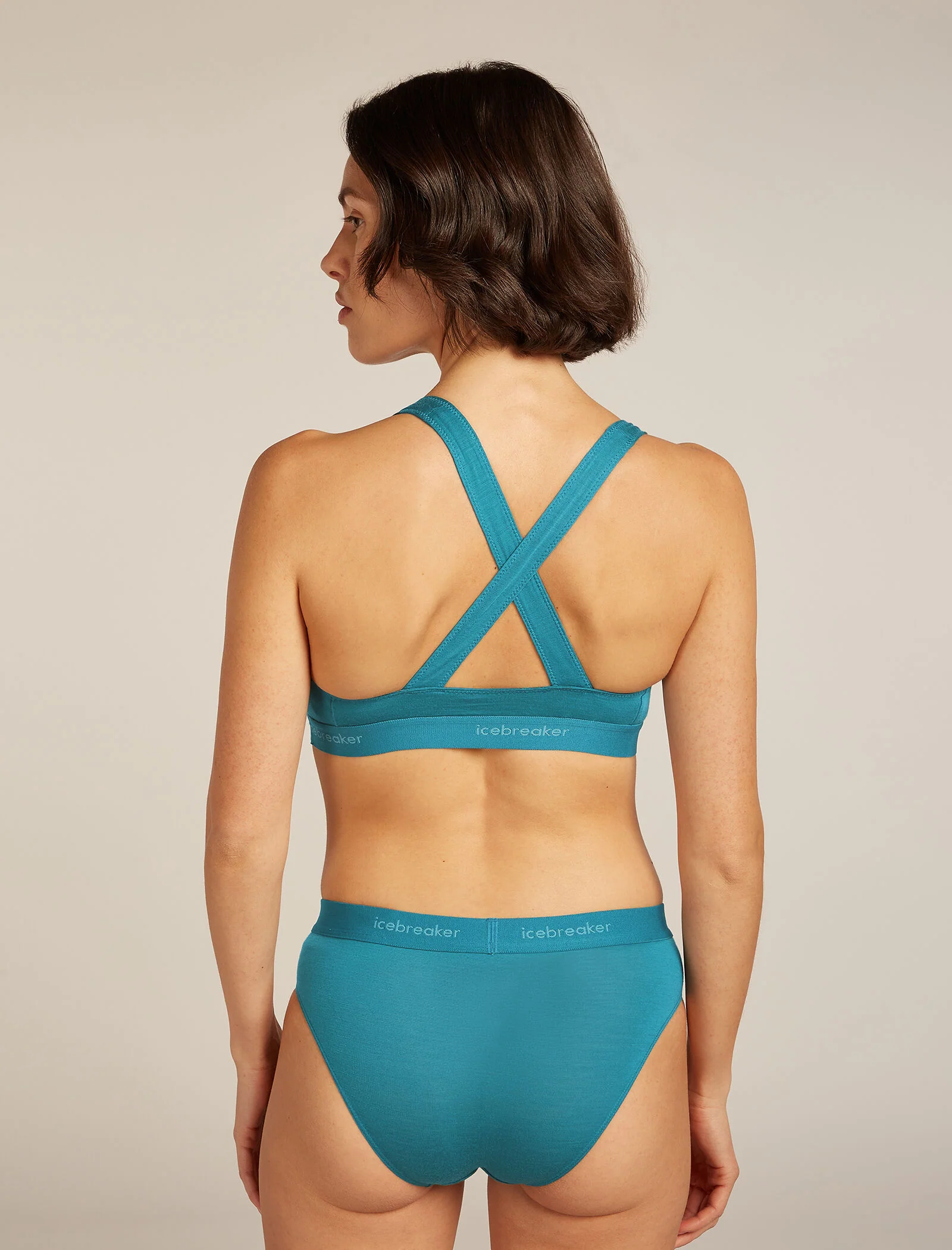 Women’s Merino Blend 125 Cool-Lite™ Sprite Racerback Bra - Image 2