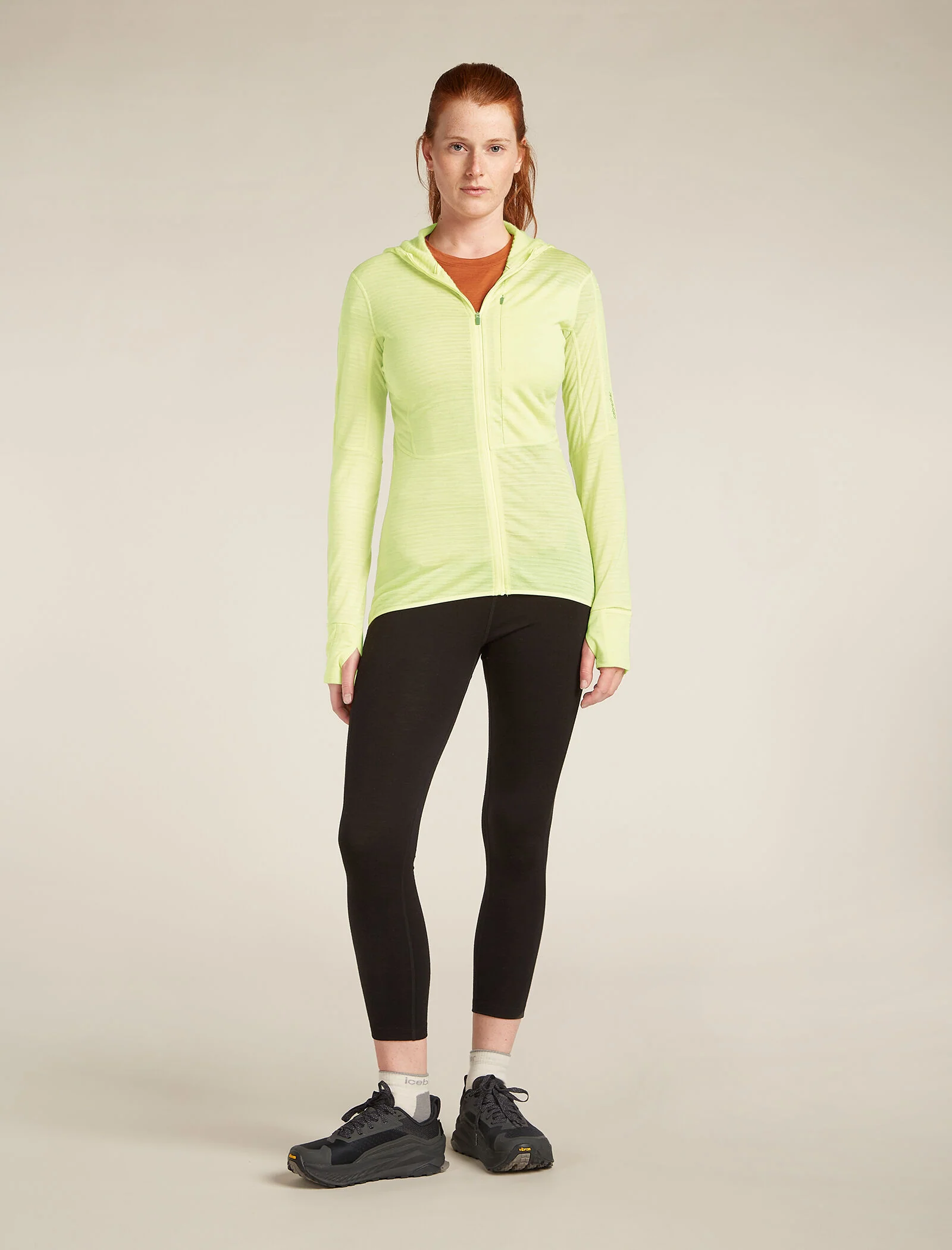 Women’s Merino Blend 200 Realfleece™ Descender Long Sleeve Zip Hoodie - Image 3