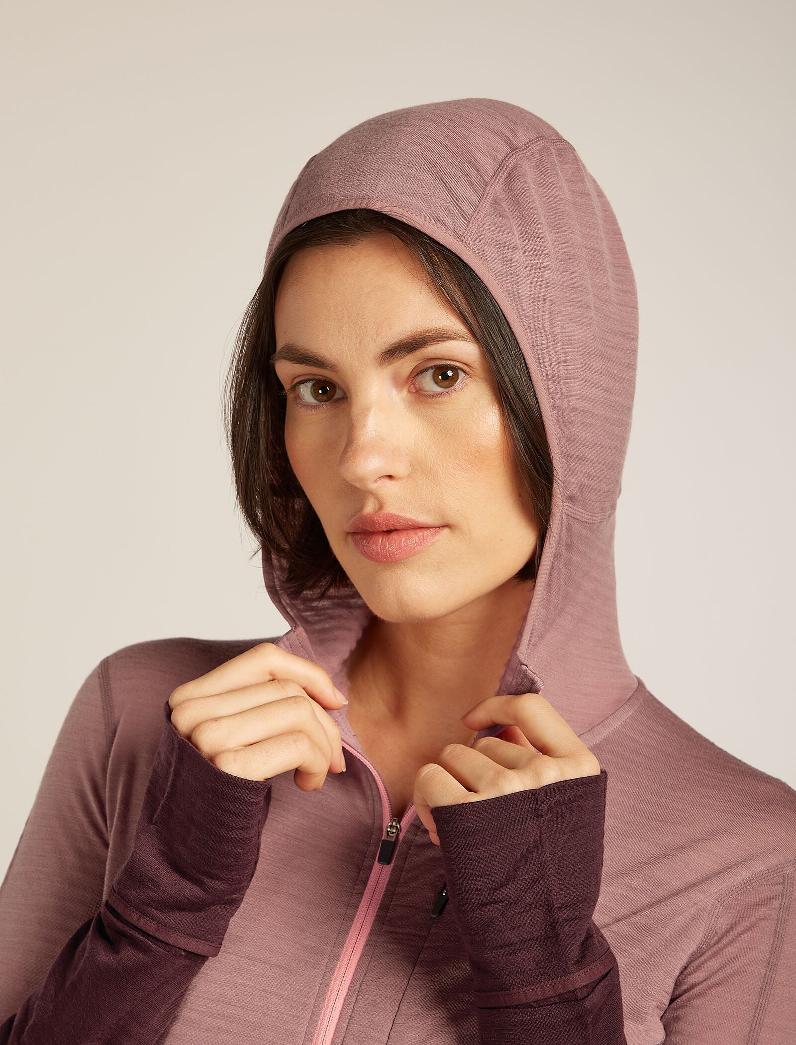 Women’s Merino Blend 200 Realfleece™ Descender Long Sleeve Zip Hoodie - Image 8