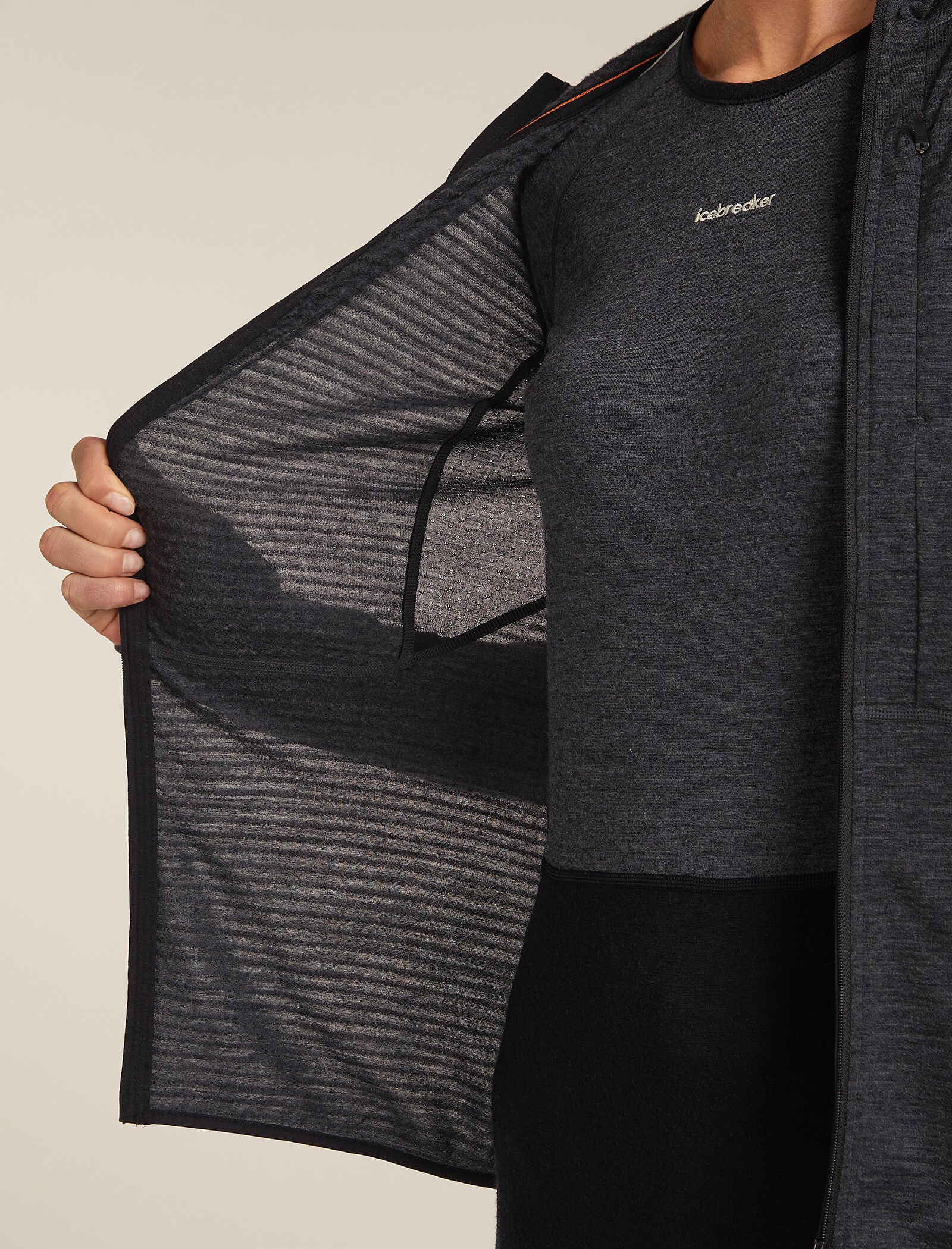 Women’s Merino Blend 200 Realfleece™ Descender Long Sleeve Zip Hoodie - Image 10